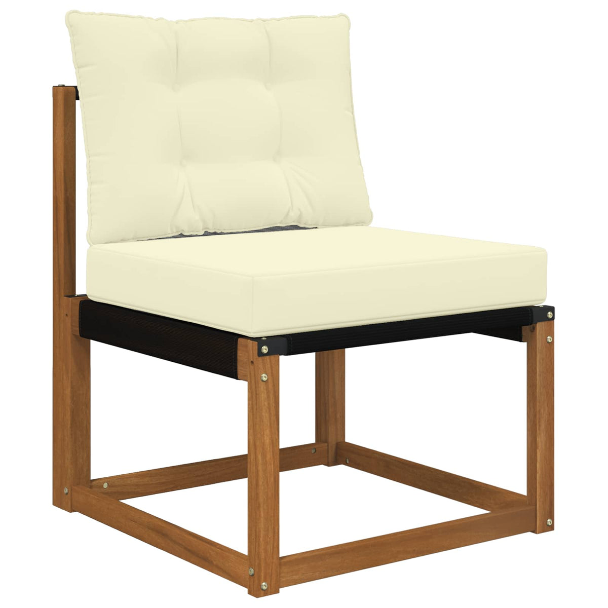 Lauko sofa pagalvėlė Poliesteris Kreminė 60 x 50,5 cm