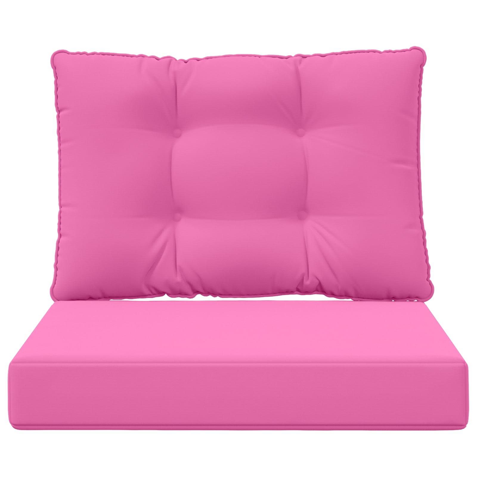 Lauko sofa pagalvėlė 2 pcs Rožinė Poliesteris