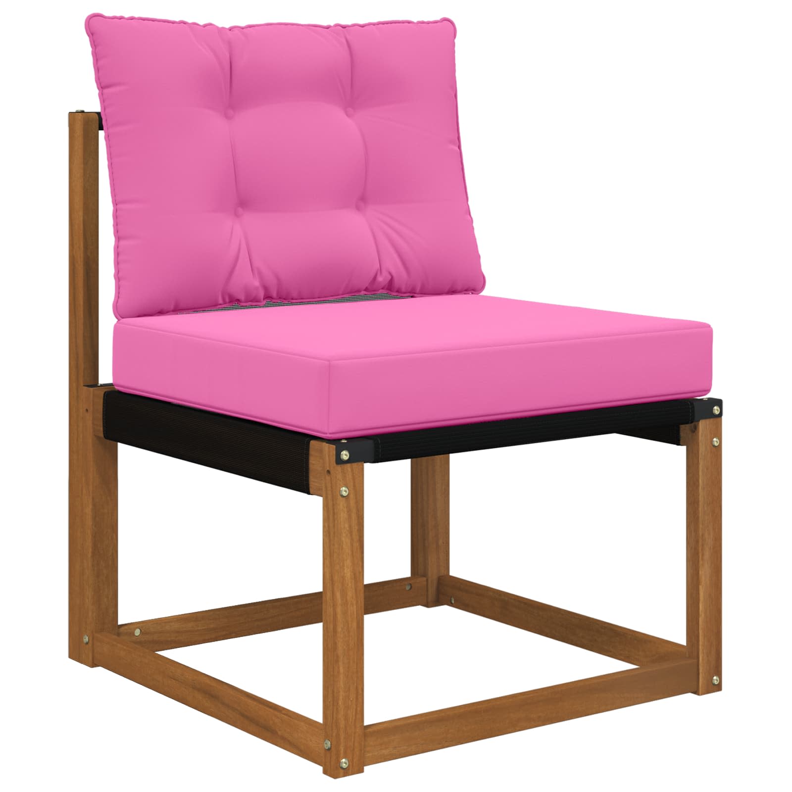 Lauko sofa pagalvėlė 2 pcs Rožinė Poliesteris
