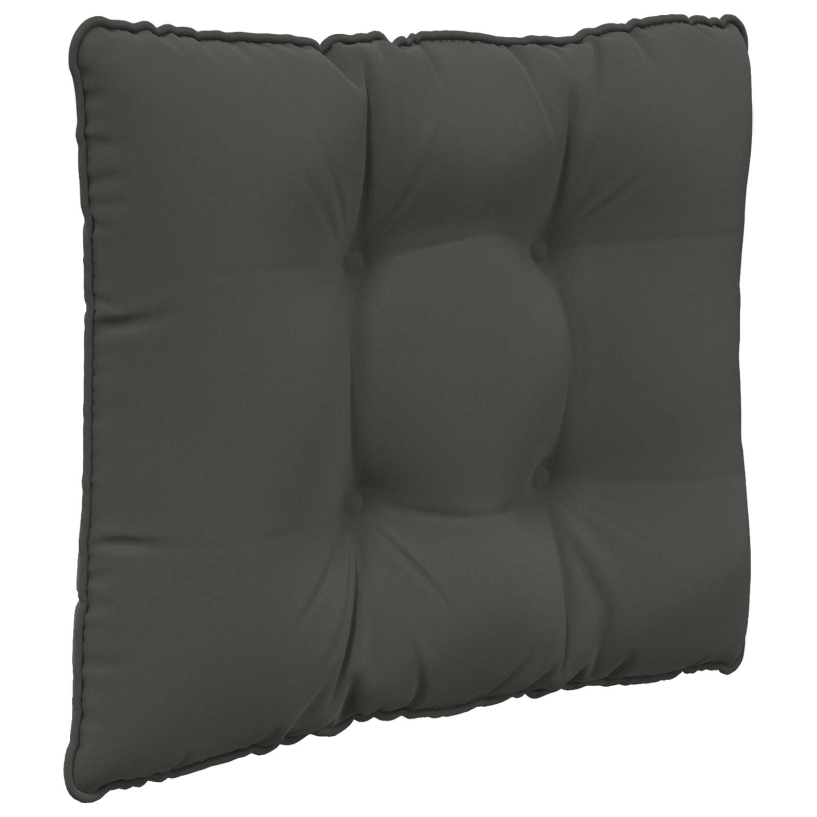 Lauko sofa pagalvėlė 3 pcs Antracitas Poliesteris