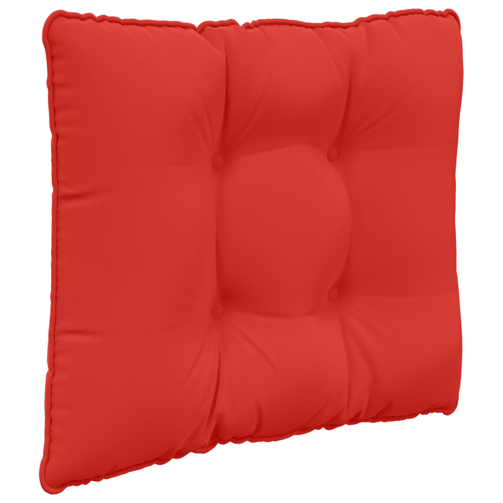Lauko sofa pagalvėlė 3 pcs Raudona Poliesteris