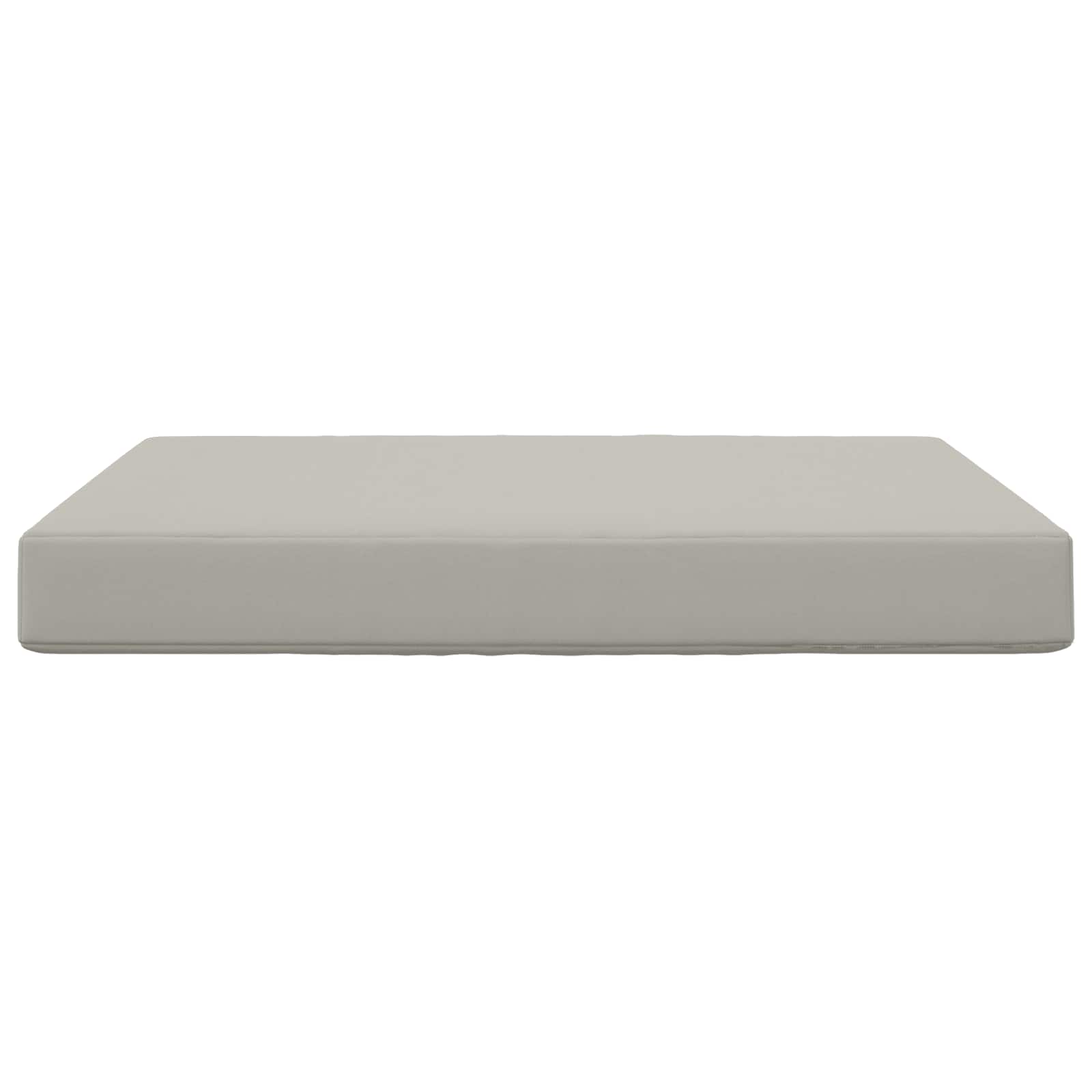 Lauko sofa pagalvėlė Pilka 80 x 80 x 8 cm Poliesteris