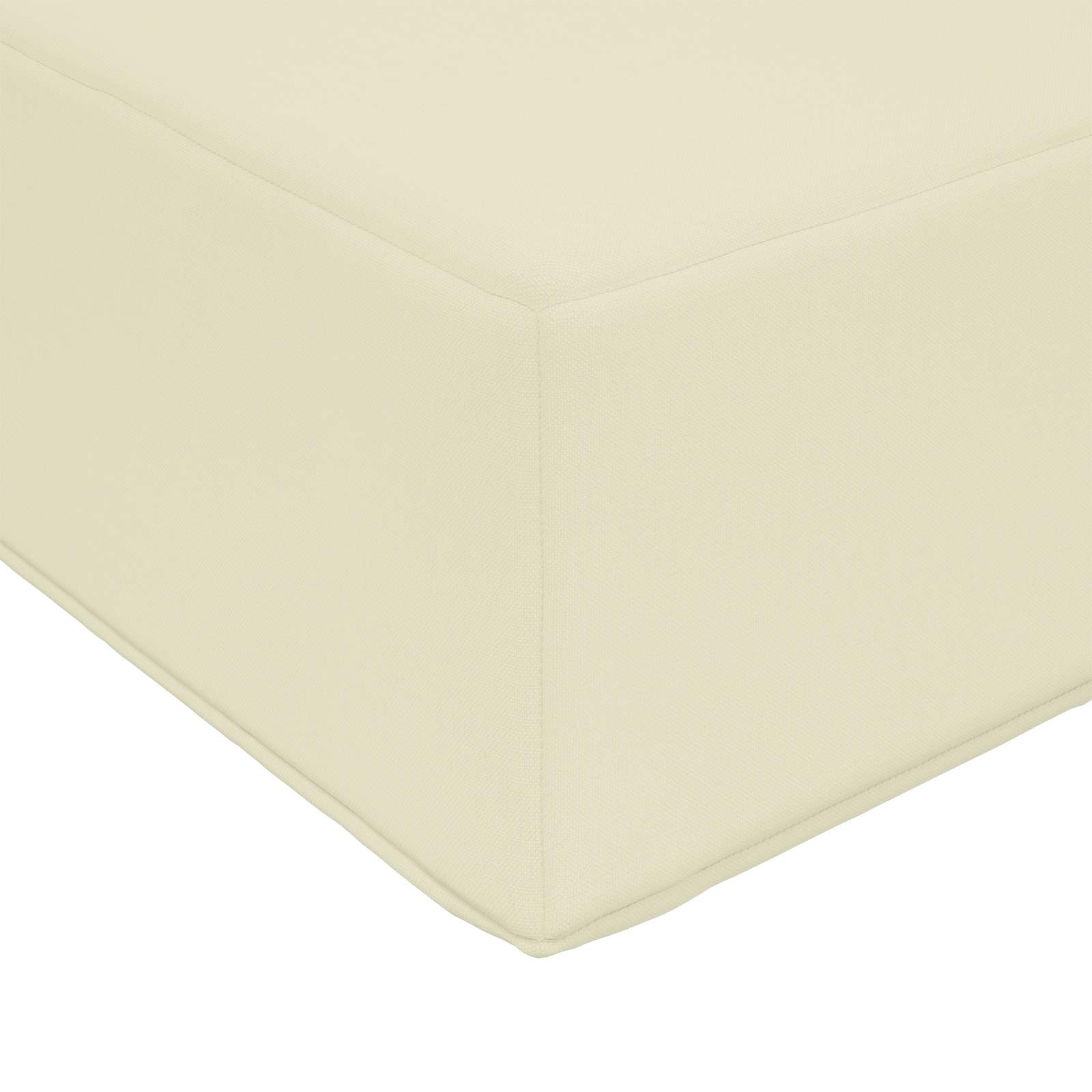 Lauko sofa pagalvėlė Kreminė 80 x 80 x 8 cm Poliesteris