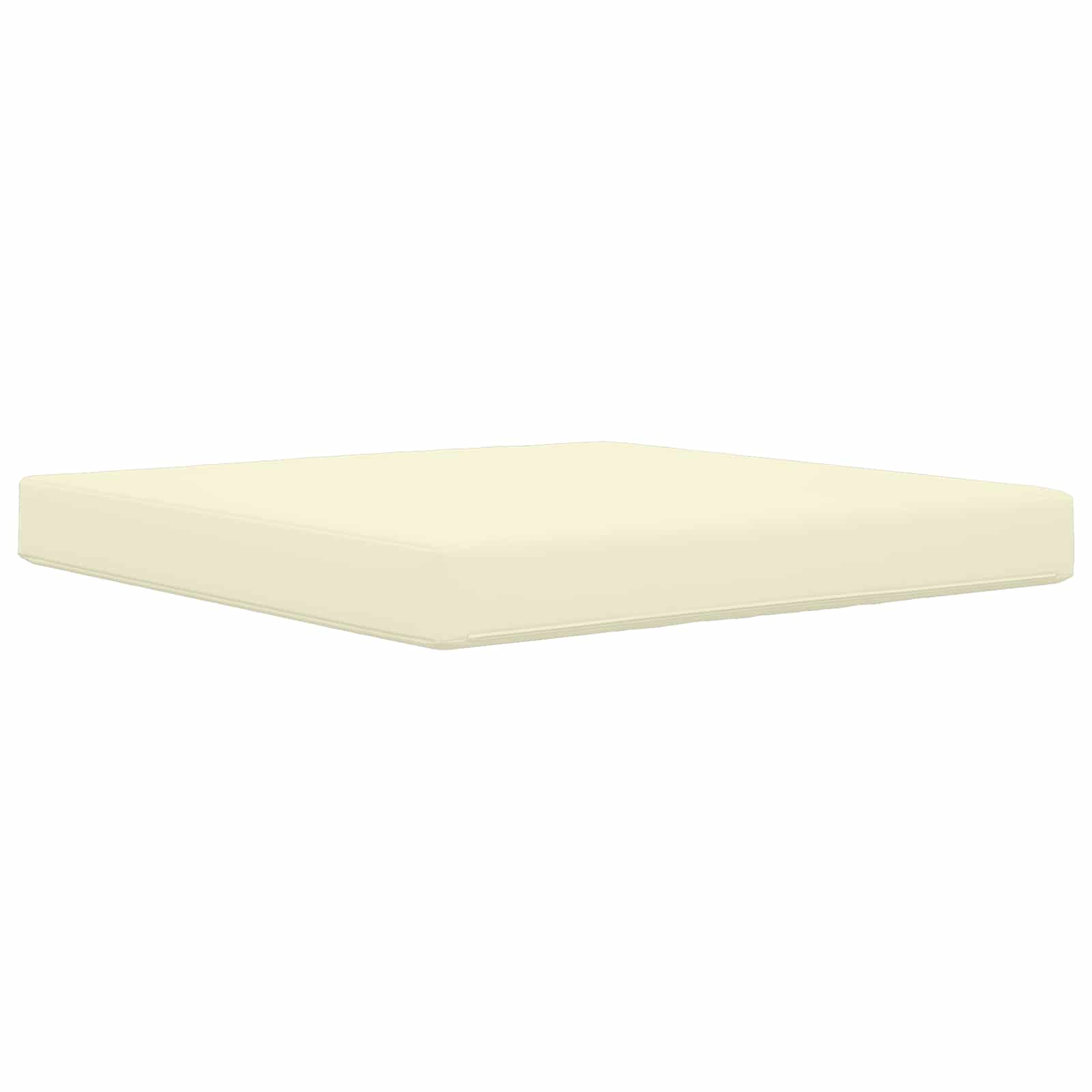 Lauko sofa pagalvėlė Kreminė 80 x 80 x 8 cm Poliesteris