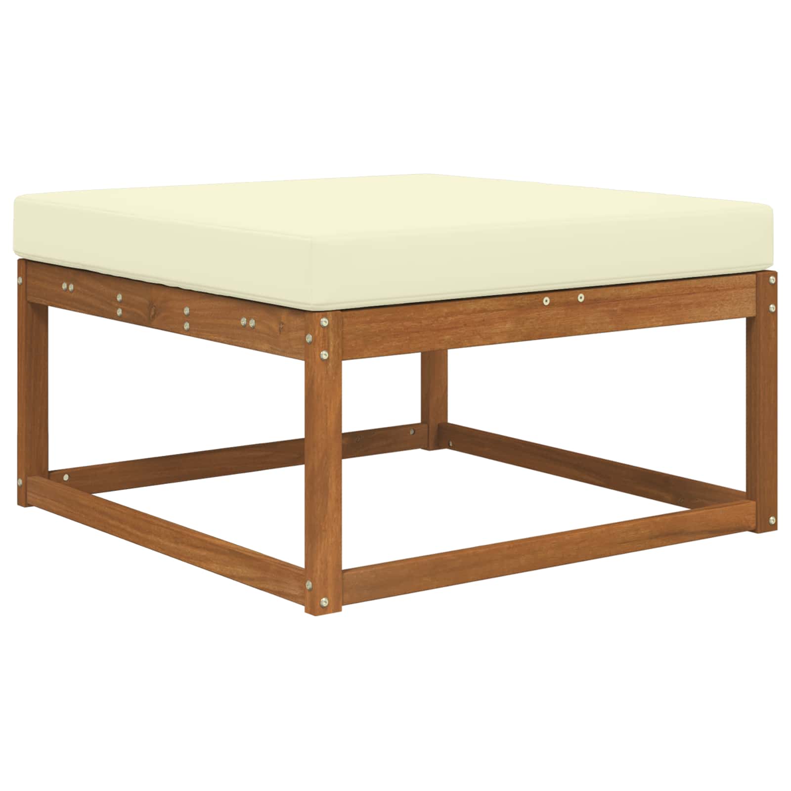 Lauko sofa pagalvėlė Kreminė 80 x 80 x 8 cm Poliesteris
