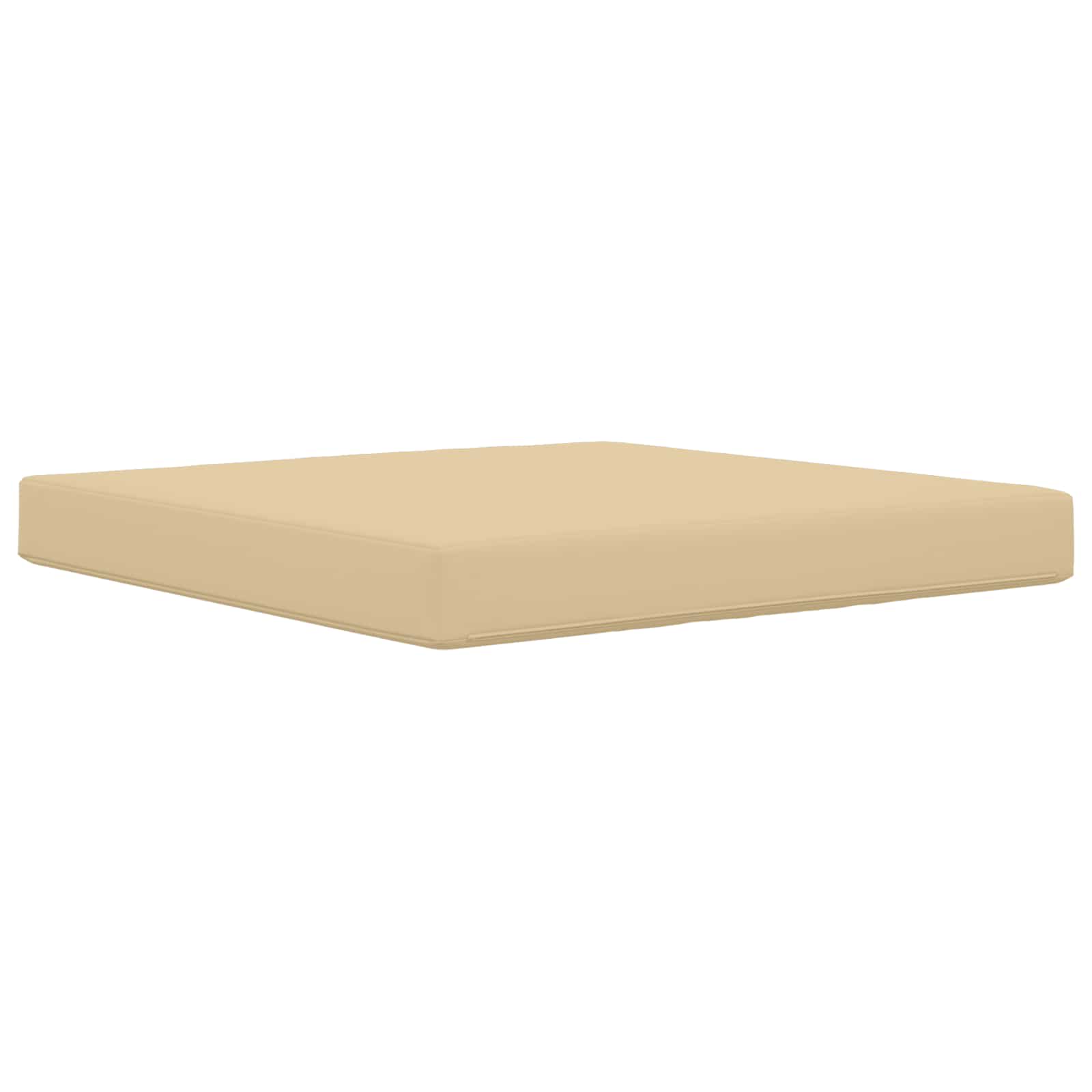Lauko sofa pagalvėlė Smėlio 80 x 80 x 8 cm Poliesteris