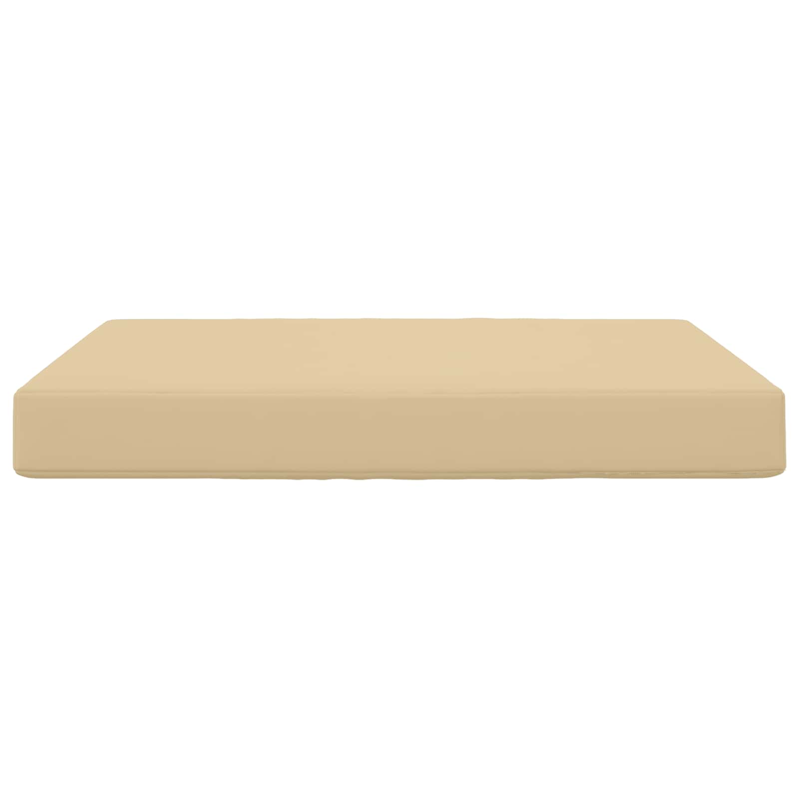 Lauko sofa pagalvėlė Smėlio 80 x 80 x 8 cm Poliesteris
