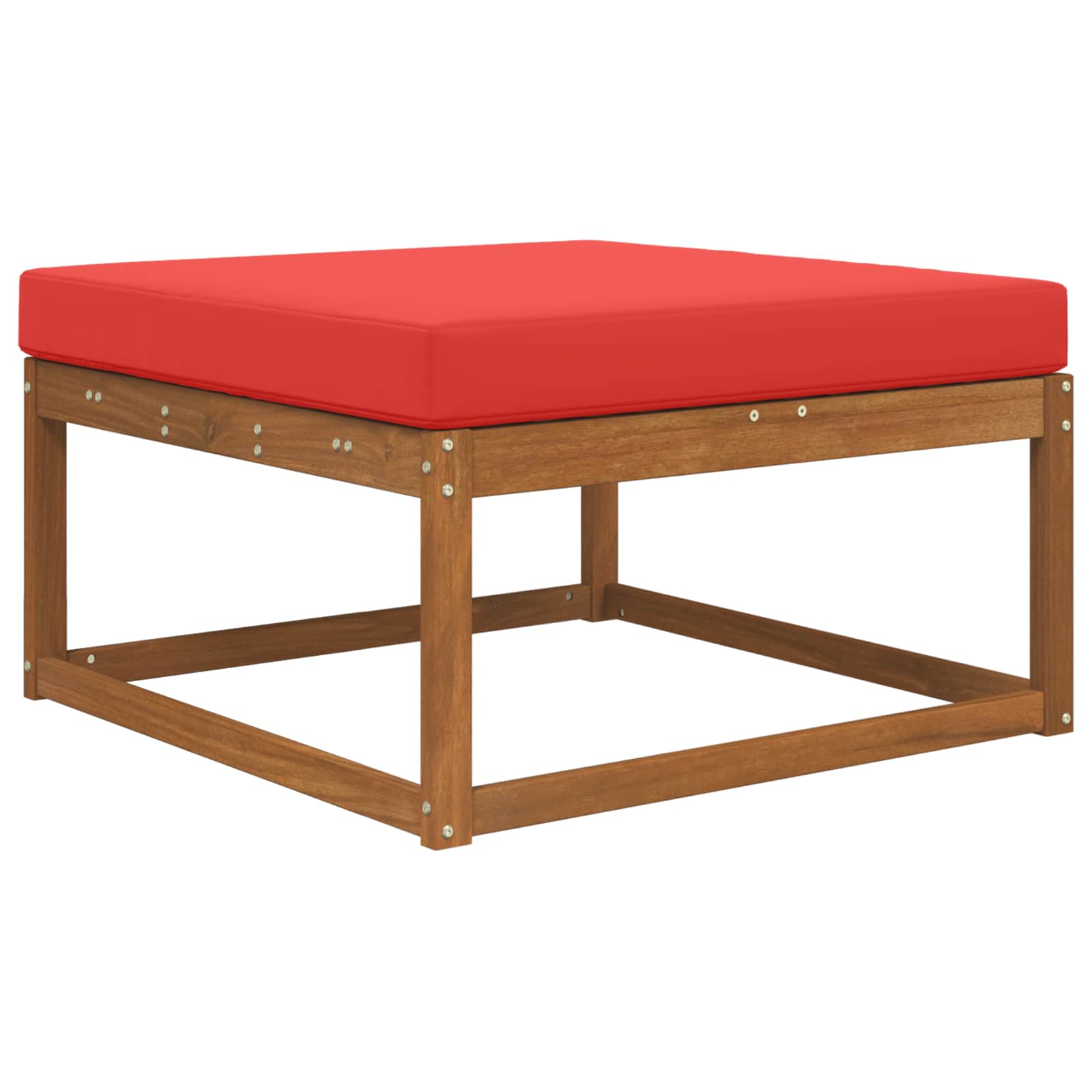 Lauko sofa pagalvėlė Raudona 80 x 80 x 8 cm Poliesteris