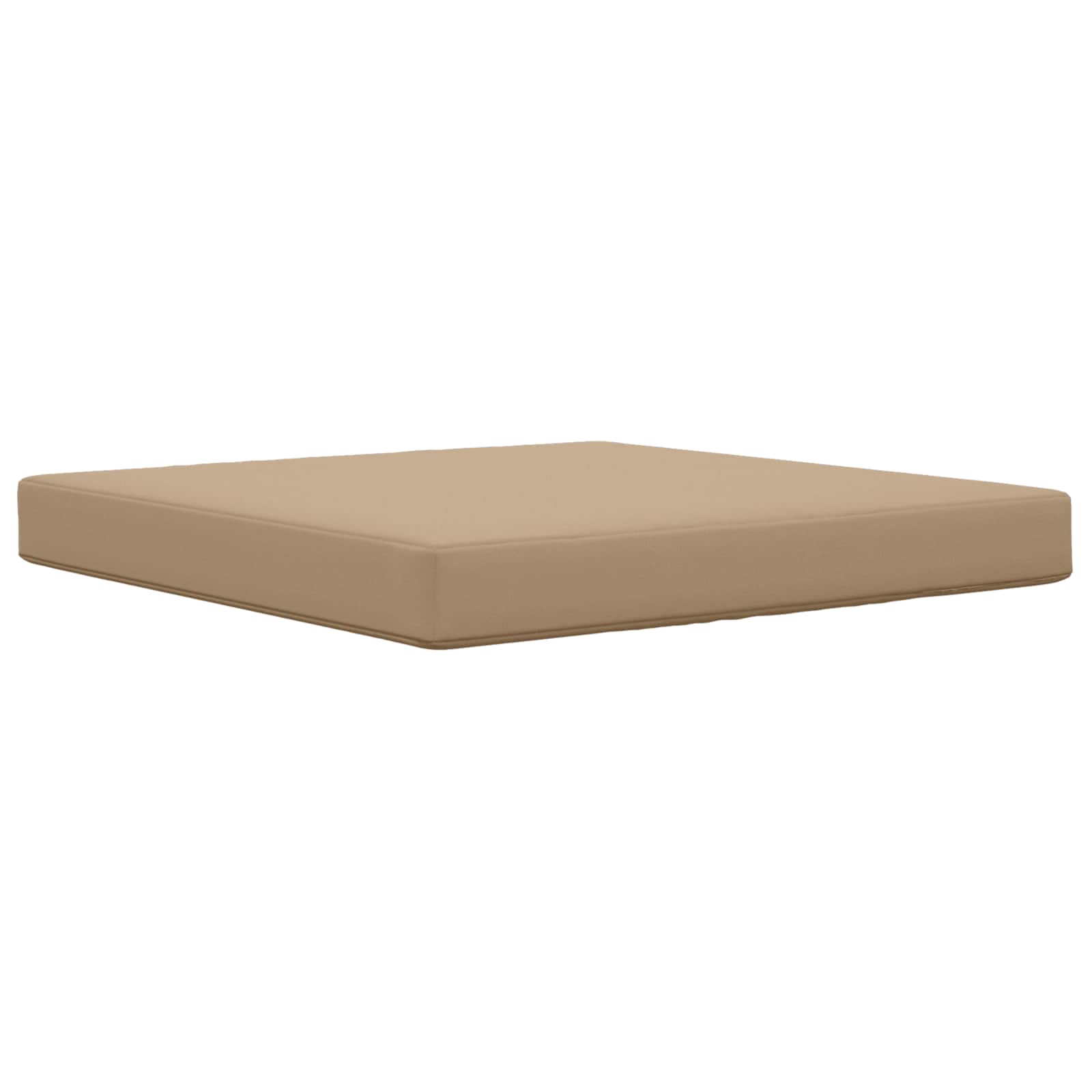 Lauko sofa pagalvėlė Taupe 80 x 80 x 8 cm Poliesteris
