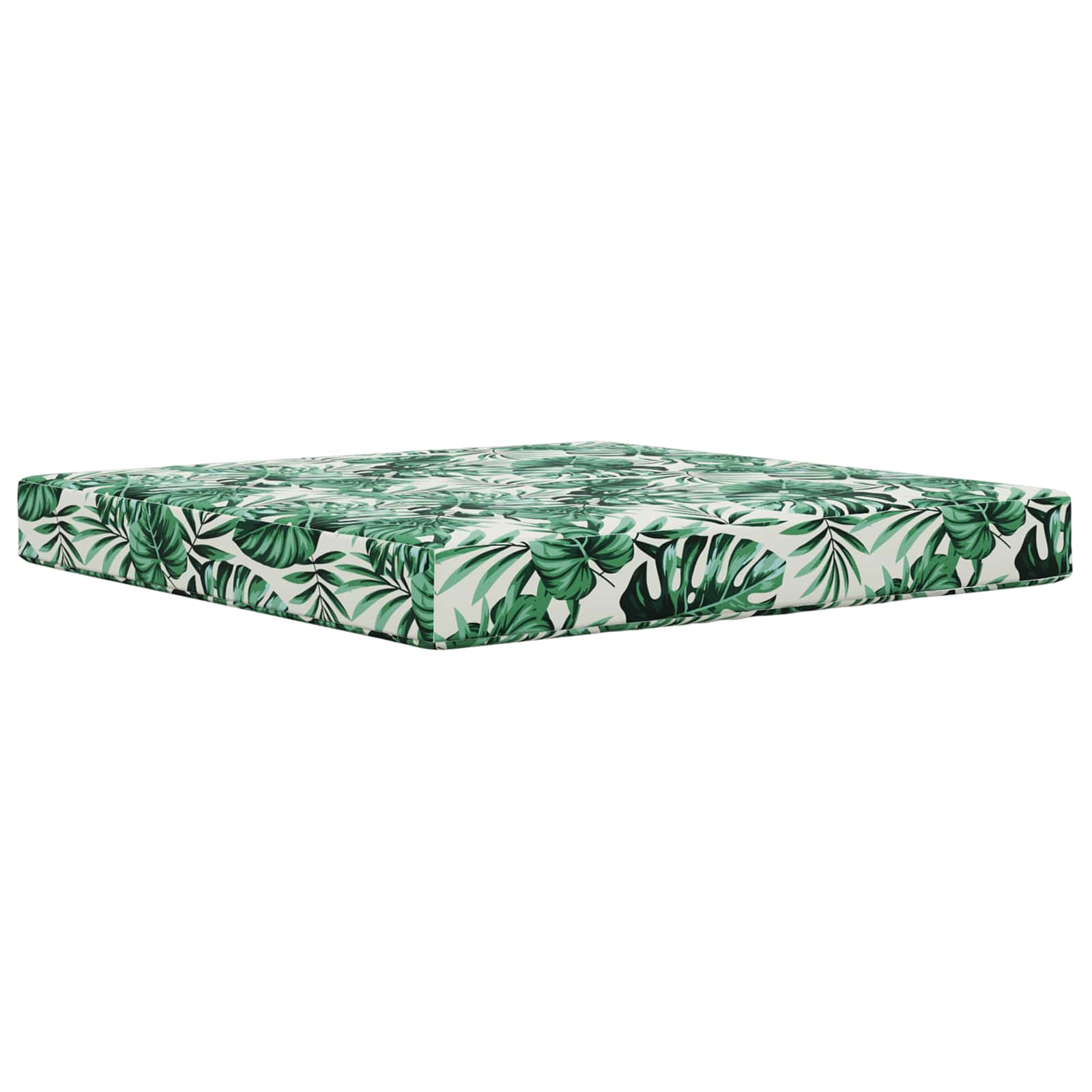 Lauko sofa pagalvėlė Lapų raštas 80 x 80 x 8 cm Poliesteris