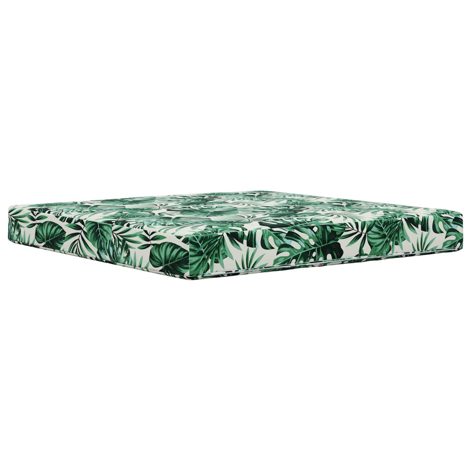 Lauko sofa pagalvėlė Lapų raštas 80 x 80 x 8 cm Poliesteris