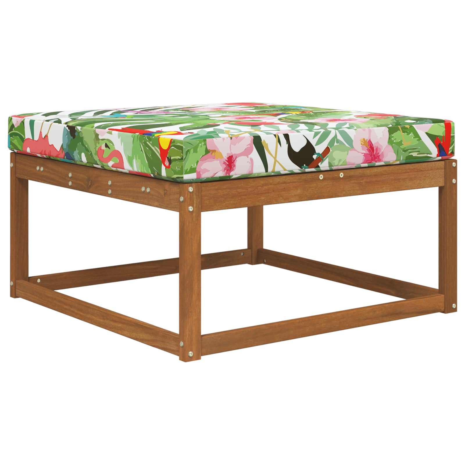 Lauko sofa pagalvėlė spalvingas 80 x 80 x 8 cm Poliesteris