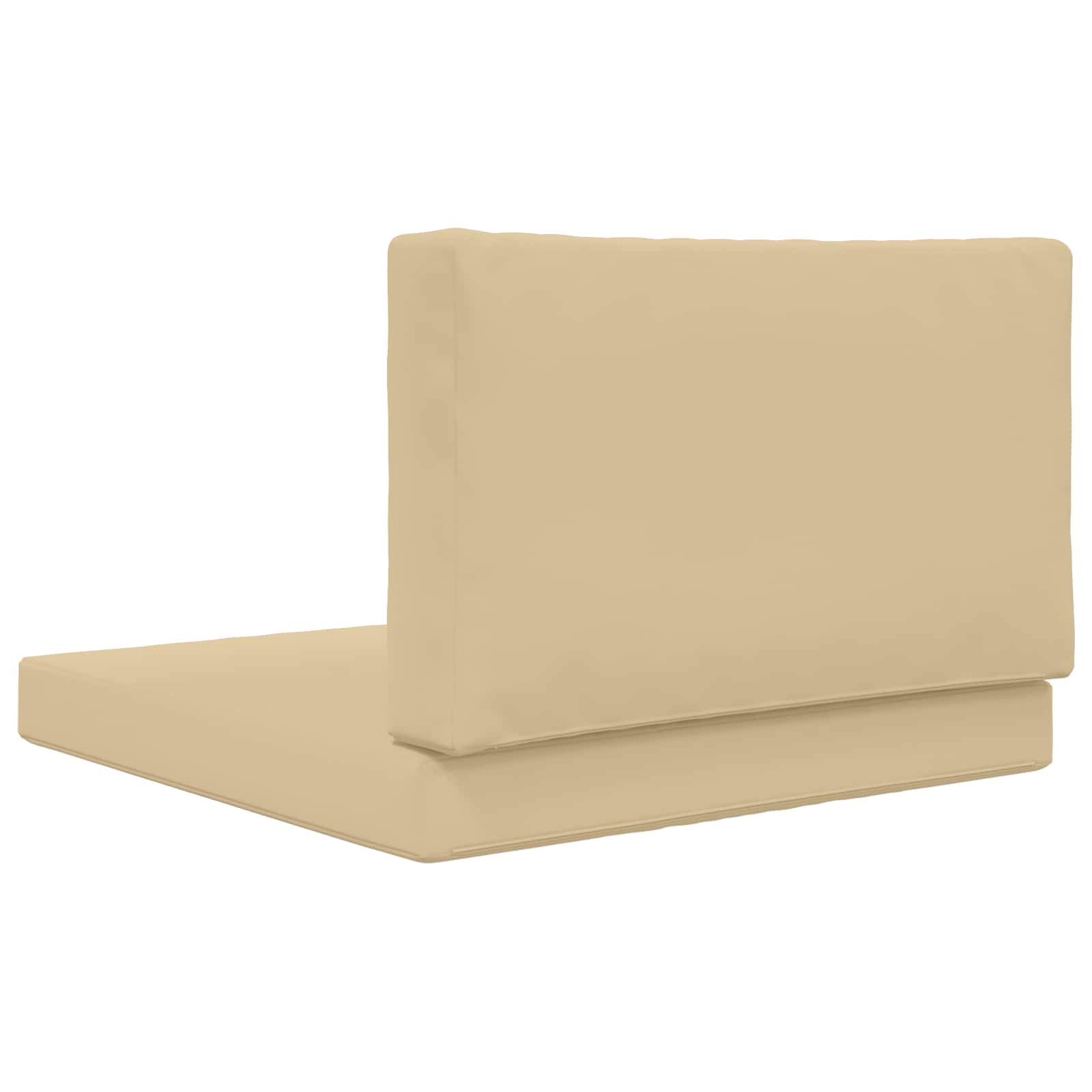 Lauko sofa pagalvėlė 2 pcs Smėlio Poliesteris