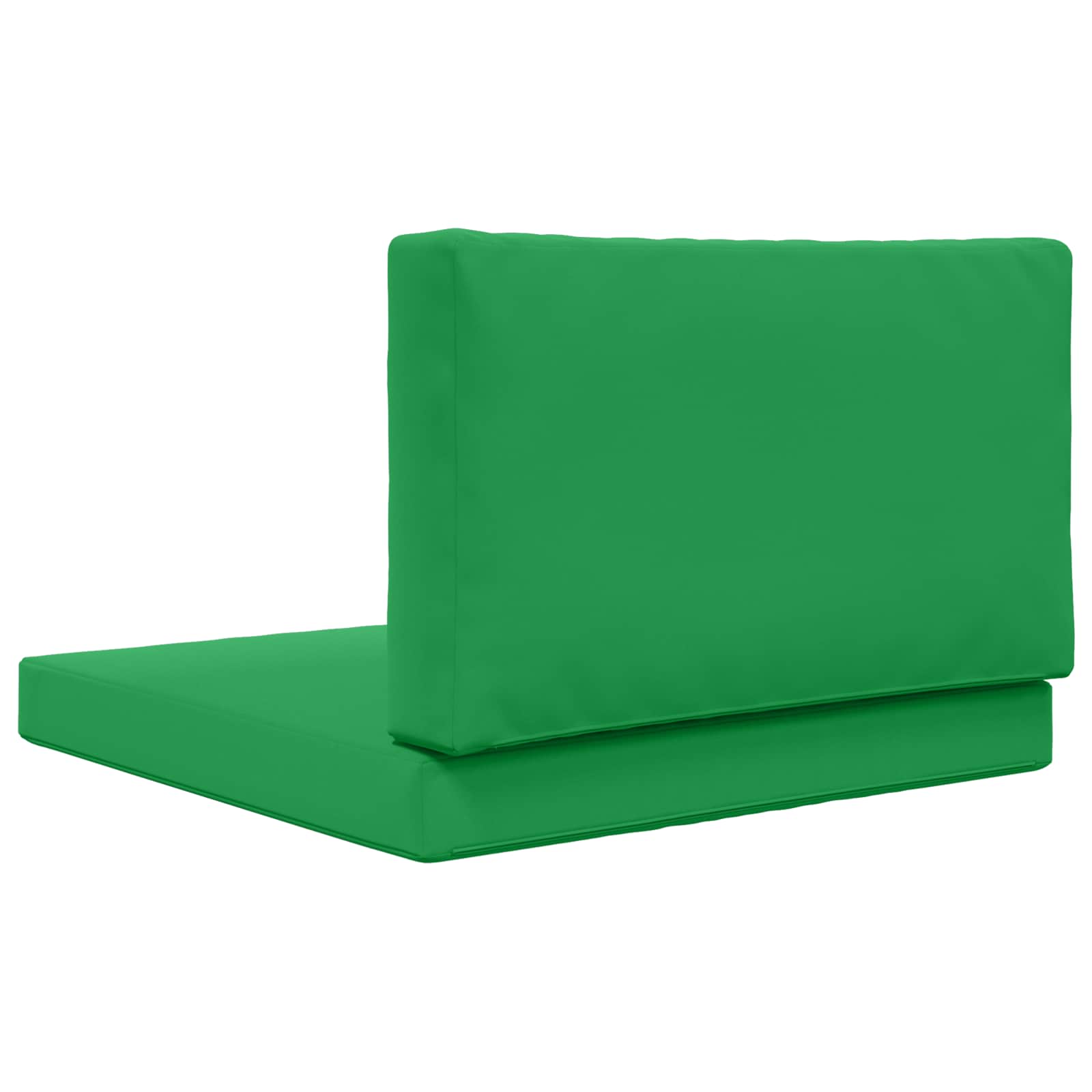 Lauko sofa pagalvėlė 2 pcs Žalia Poliesteris