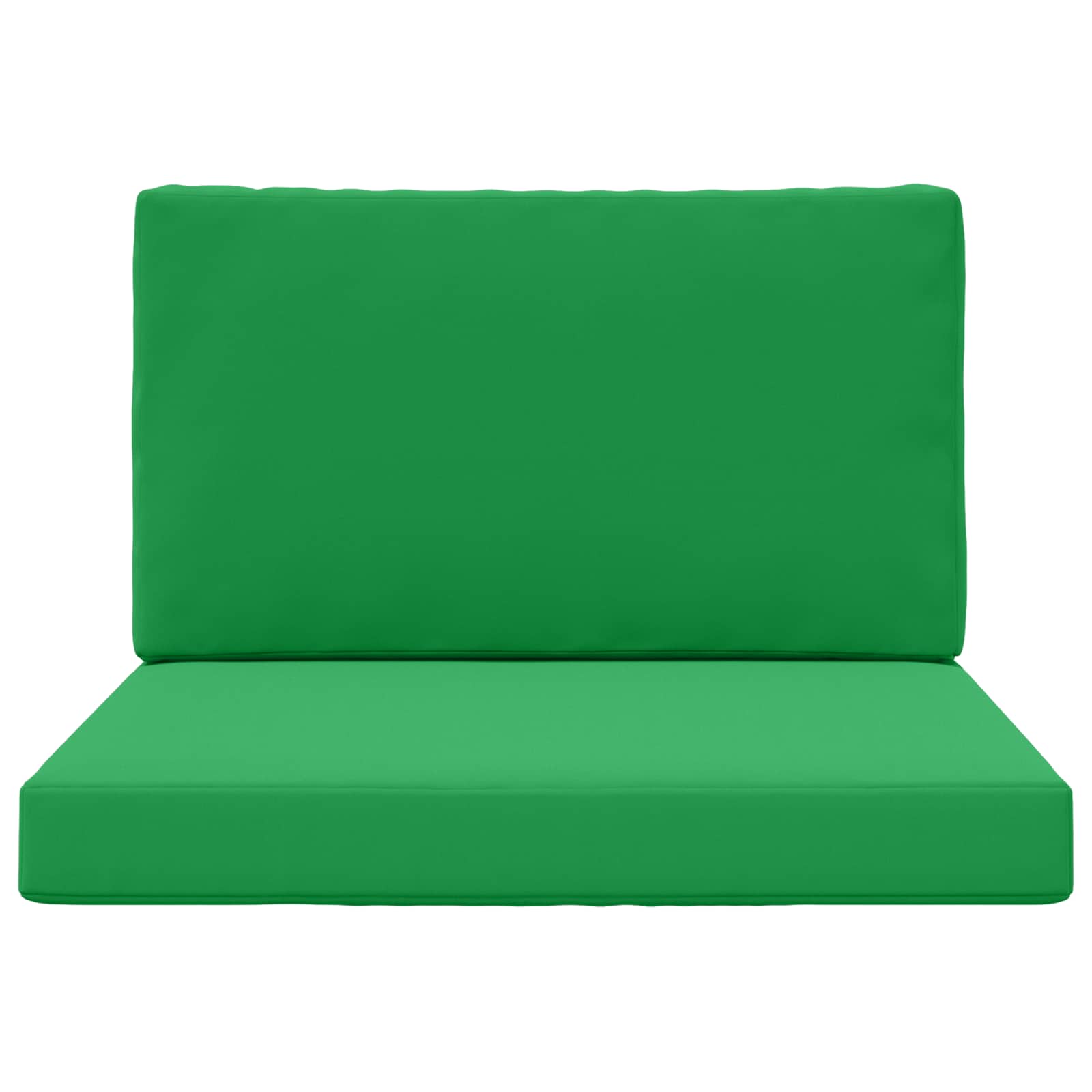 Lauko sofa pagalvėlė 2 pcs Žalia Poliesteris