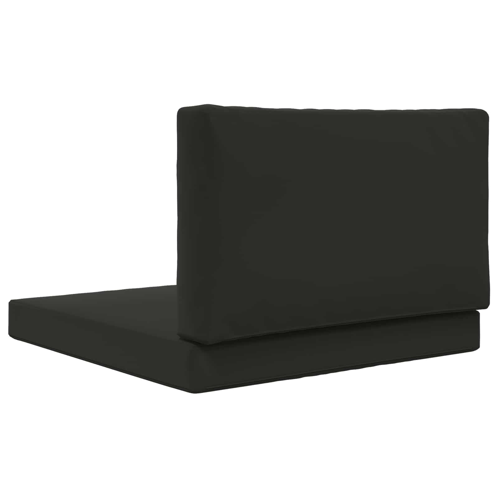 Lauko sofa pagalvėlė 2 pcs Juodas Poliesteris