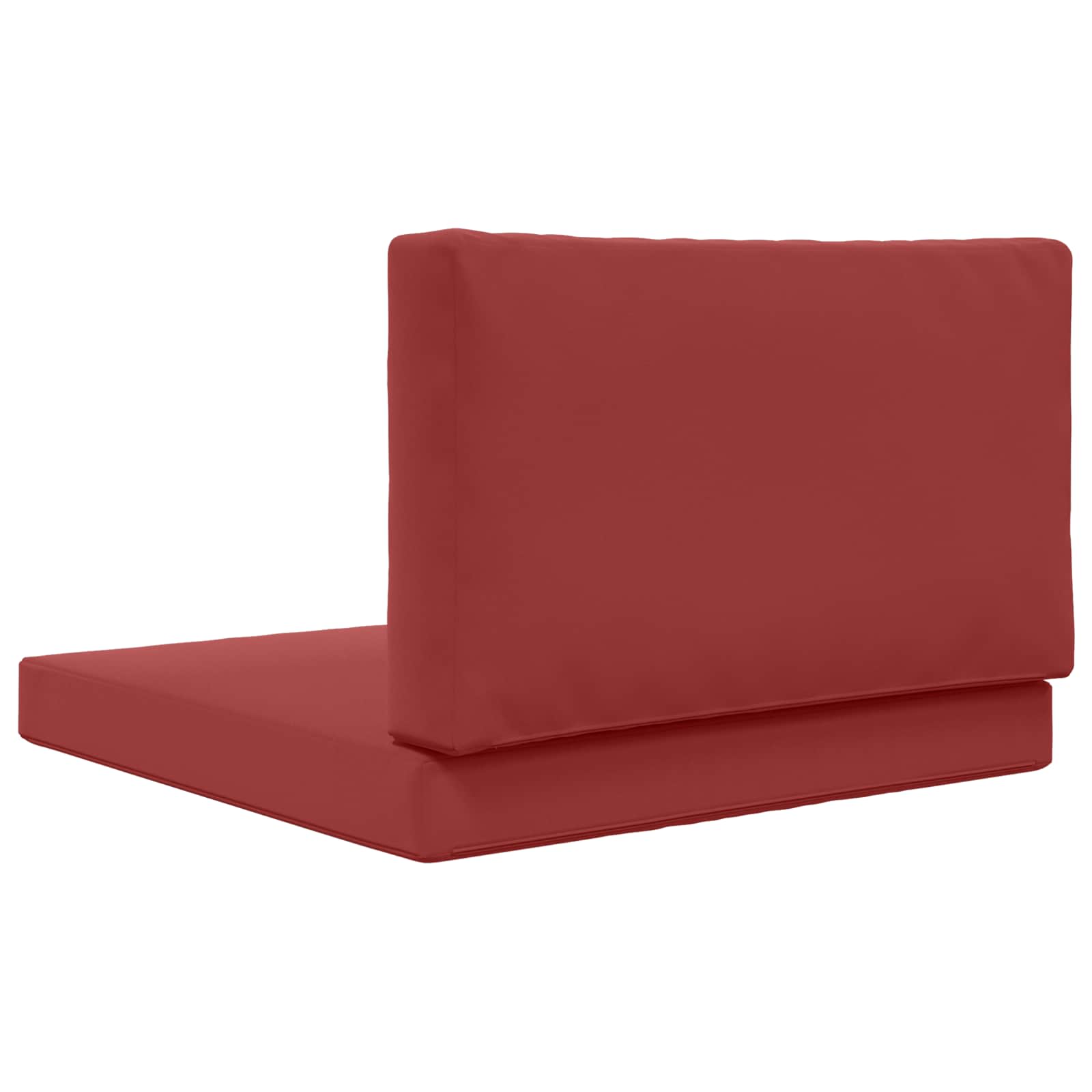 Lauko sofa pagalvėlė 2 pcs Vyno raudonumo Poliesteris