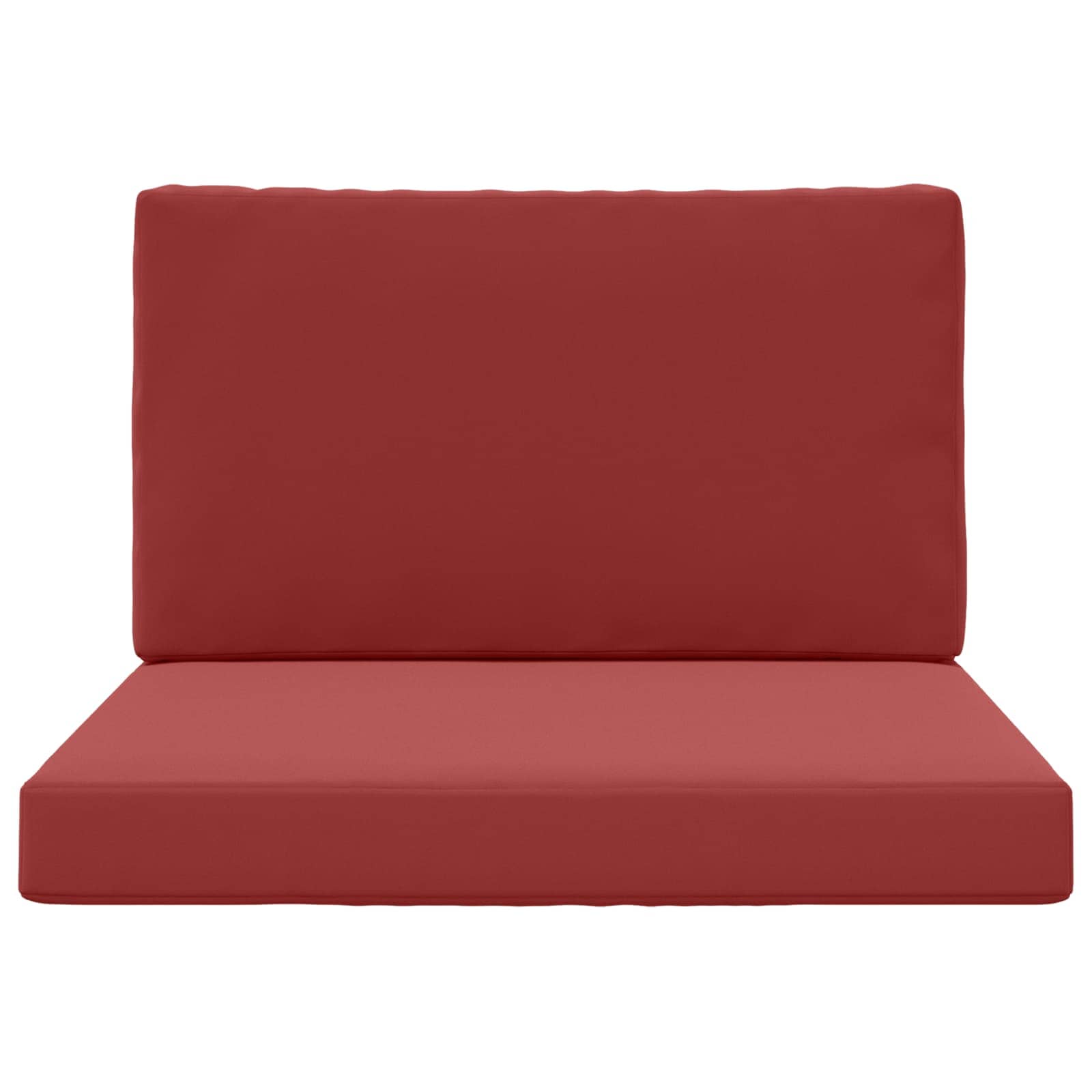 Lauko sofa pagalvėlė 2 pcs Vyno raudonumo Poliesteris