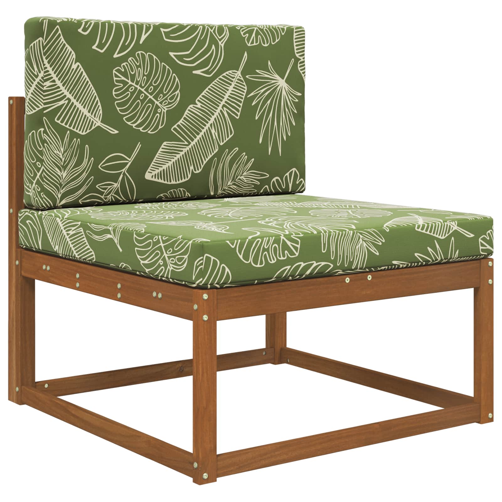 Lauko sofa pagalvėlė 2 pcs Lapų dizainas Poliesteris