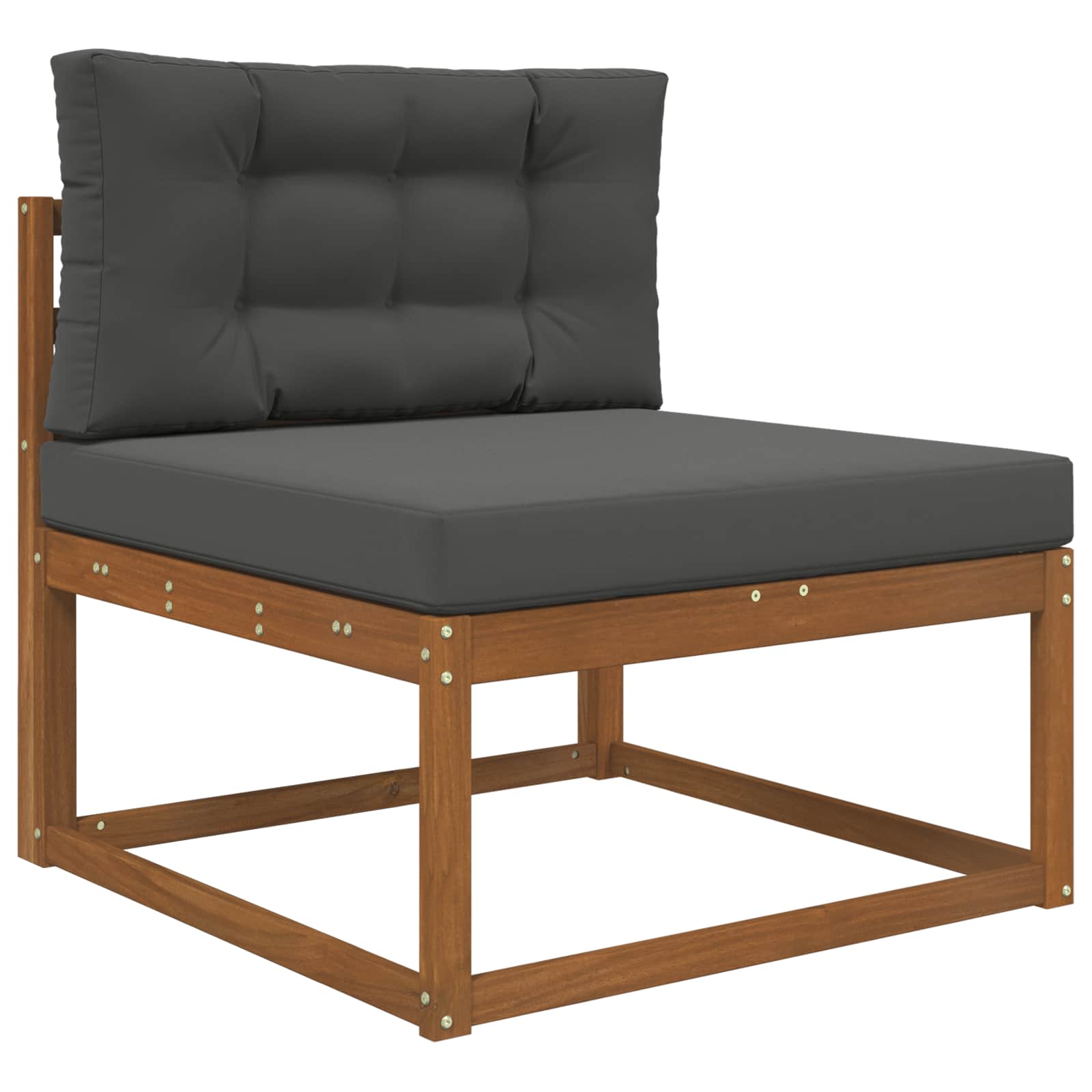 Lauko sofa pagalvėlė 2 pcs Antracitas Poliesteris