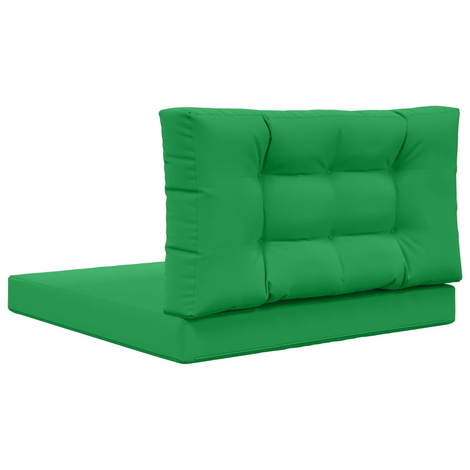 Lauko sofa pagalvėlė 2 pcs Žalia Poliesteris