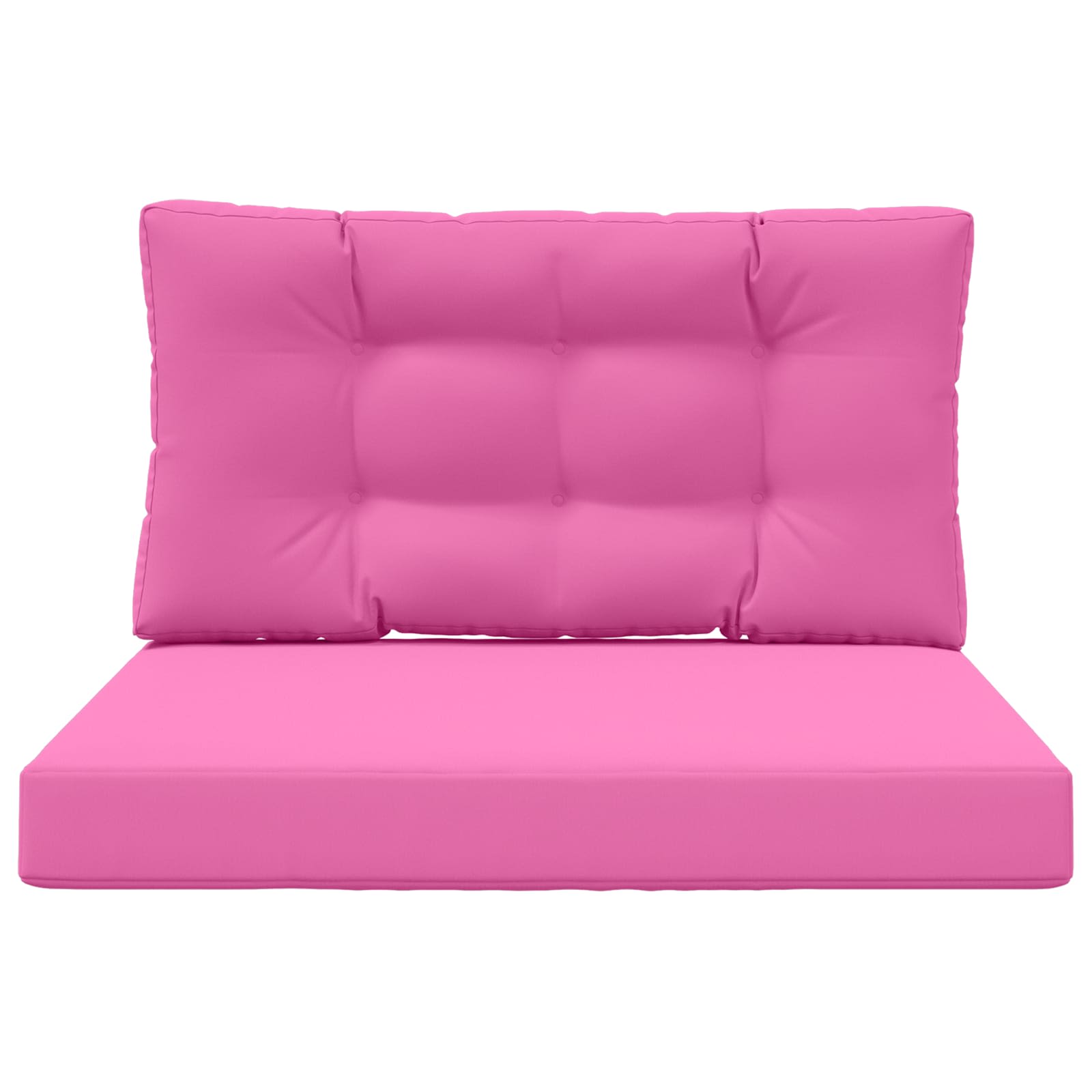 Lauko sofa pagalvėlė 2 pcs Rožinė Poliesteris