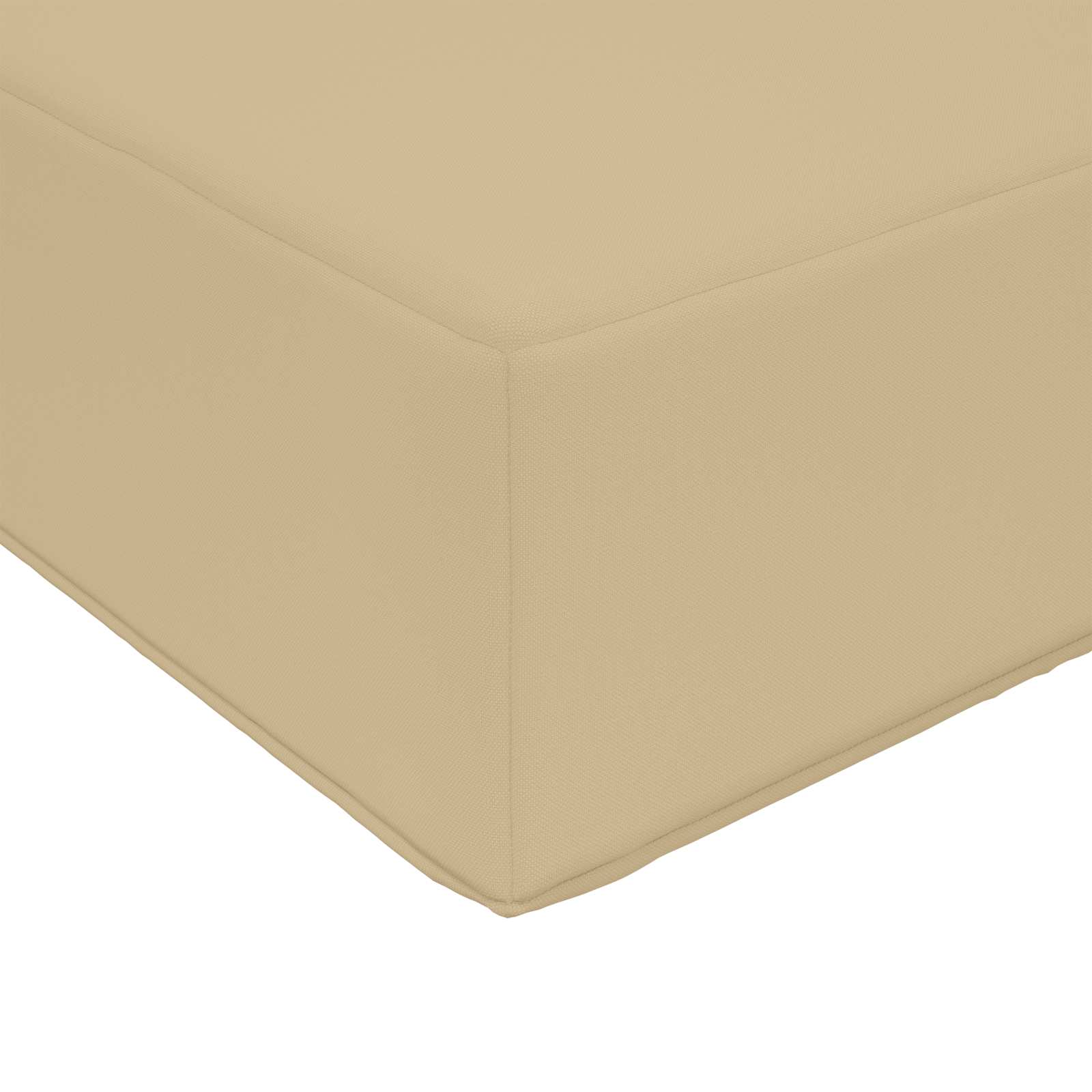 Lauko sofa pagalvėlė 3 pcs Smėlio Poliesteris