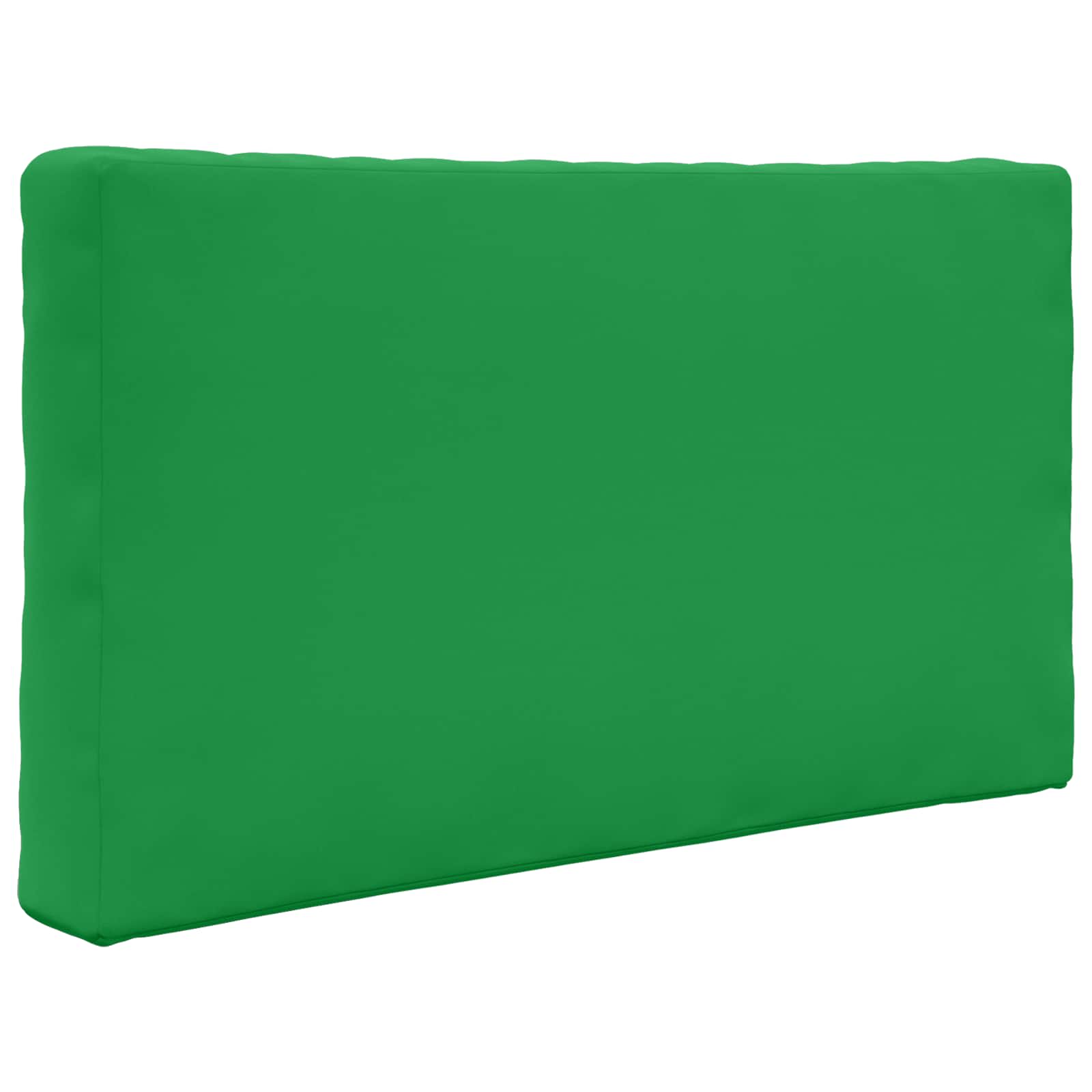 Lauko sofa pagalvėlė 3 pcs Žalia Poliesteris