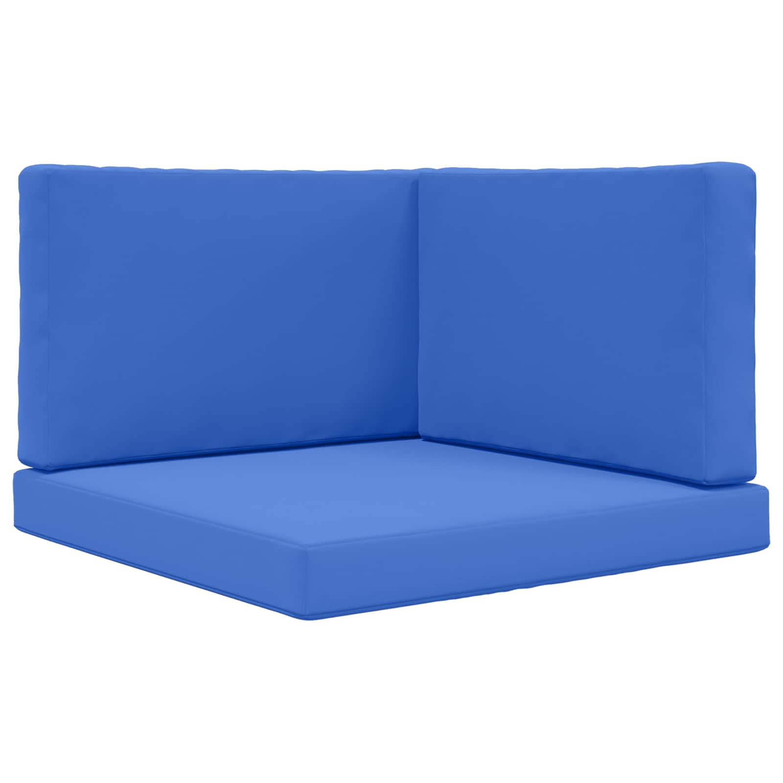 Lauko sofa pagalvėlė 3 pcs Karališka mėlyna Poliesteris