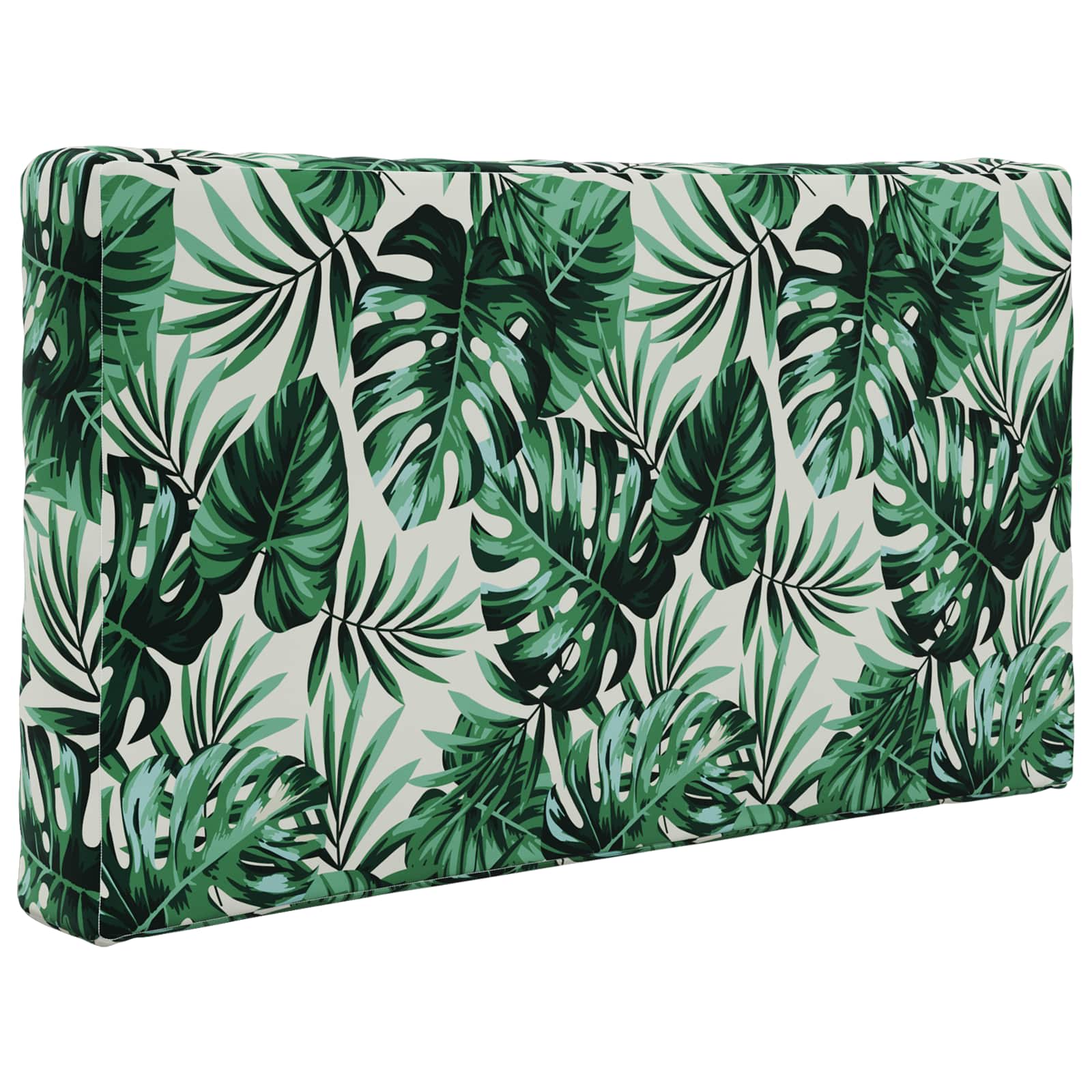 Lauko sofa pagalvėlė 3 pcs Lapų raštas Poliesteris