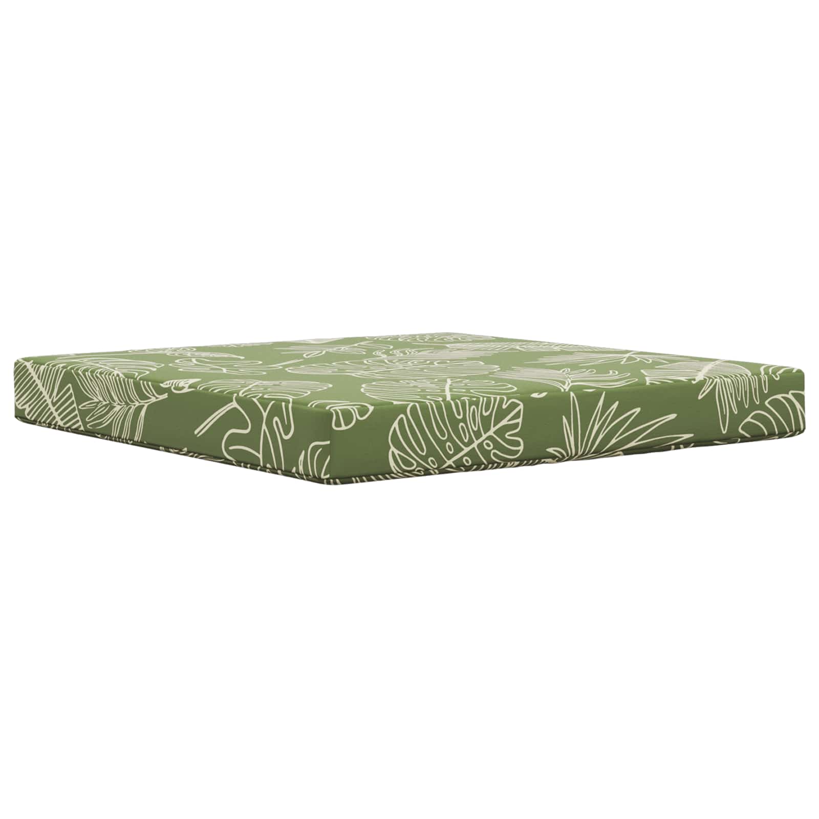 Lauko sofa pagalvėlė 3 pcs Lapų dizainas Poliesteris