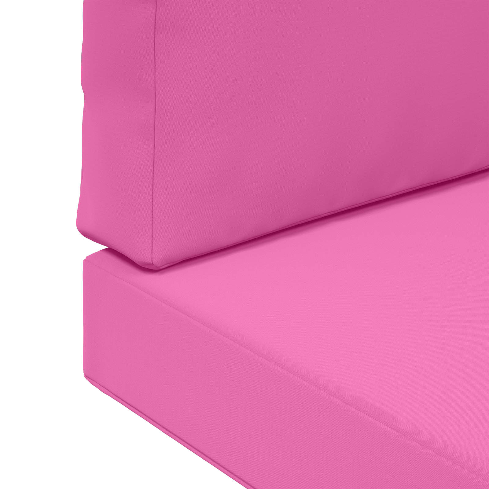 Lauko sofa pagalvėlė 3 pcs Rožinė Poliesteris