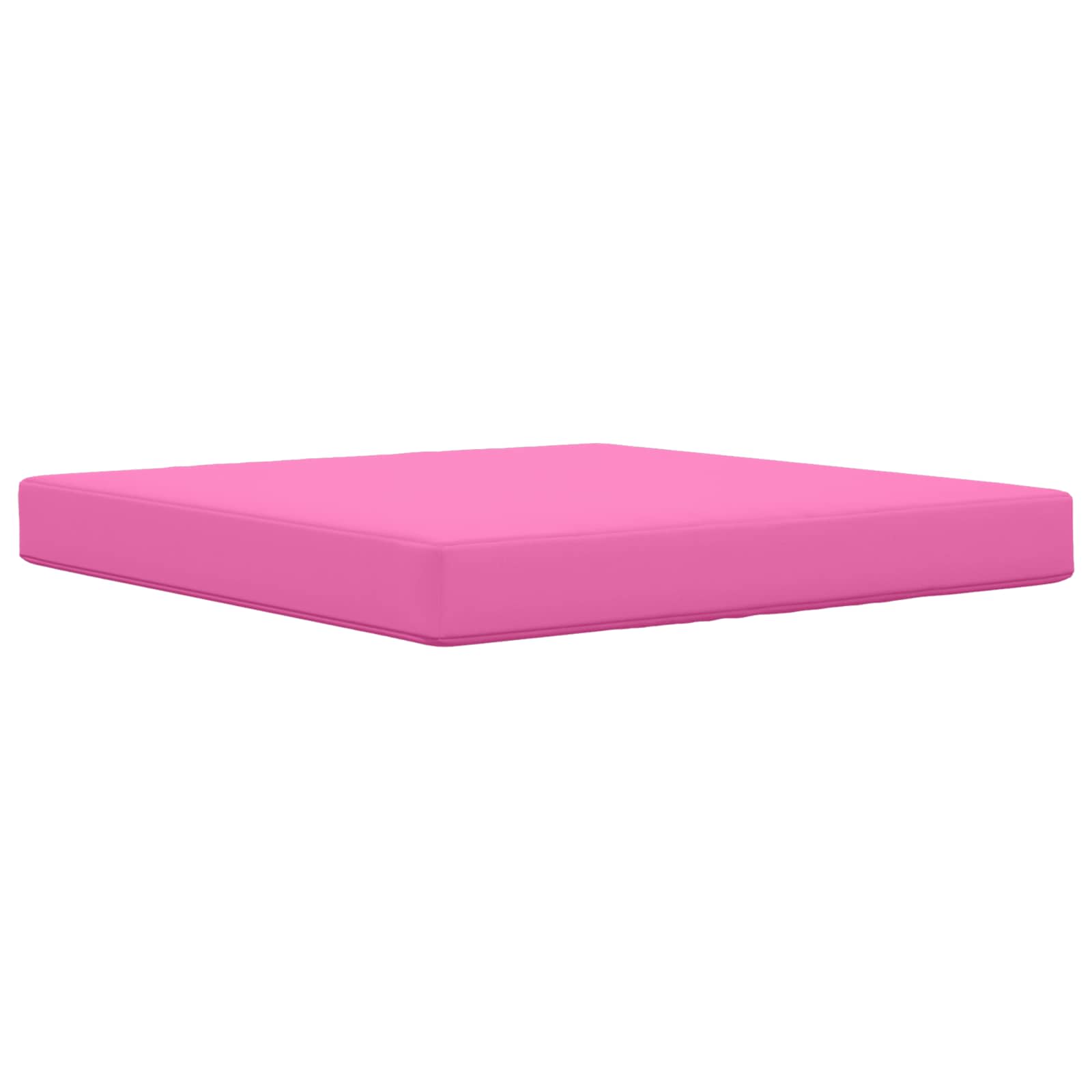 Lauko sofa pagalvėlė 3 pcs Rožinė Poliesteris