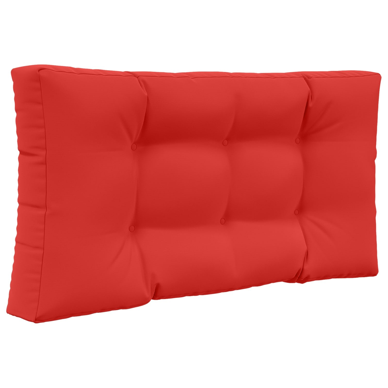 Lauko sofa pagalvėlė 3 pcs Raudona Poliesteris