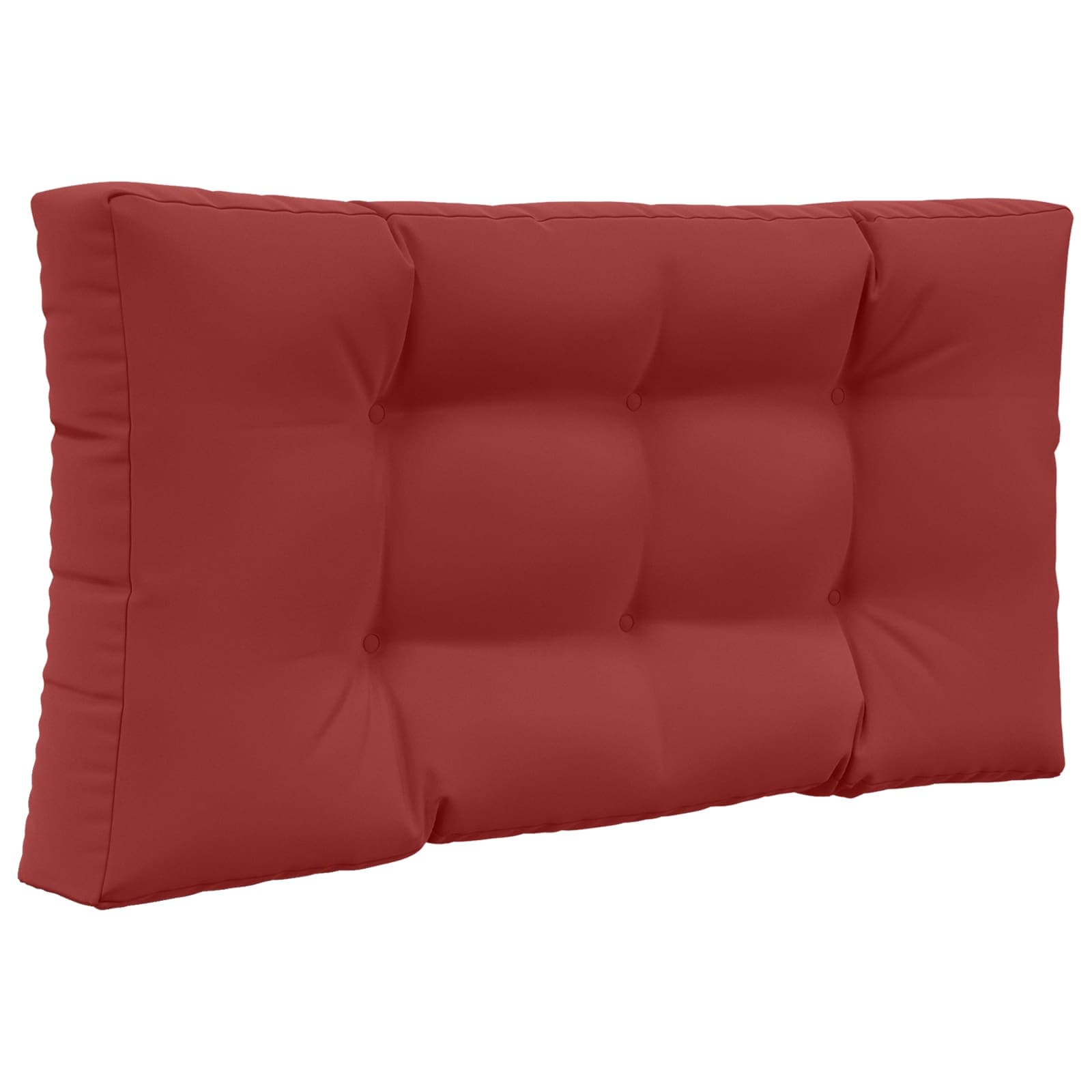 Lauko sofa pagalvėlė 3 pcs Vyno raudonumo Poliesteris