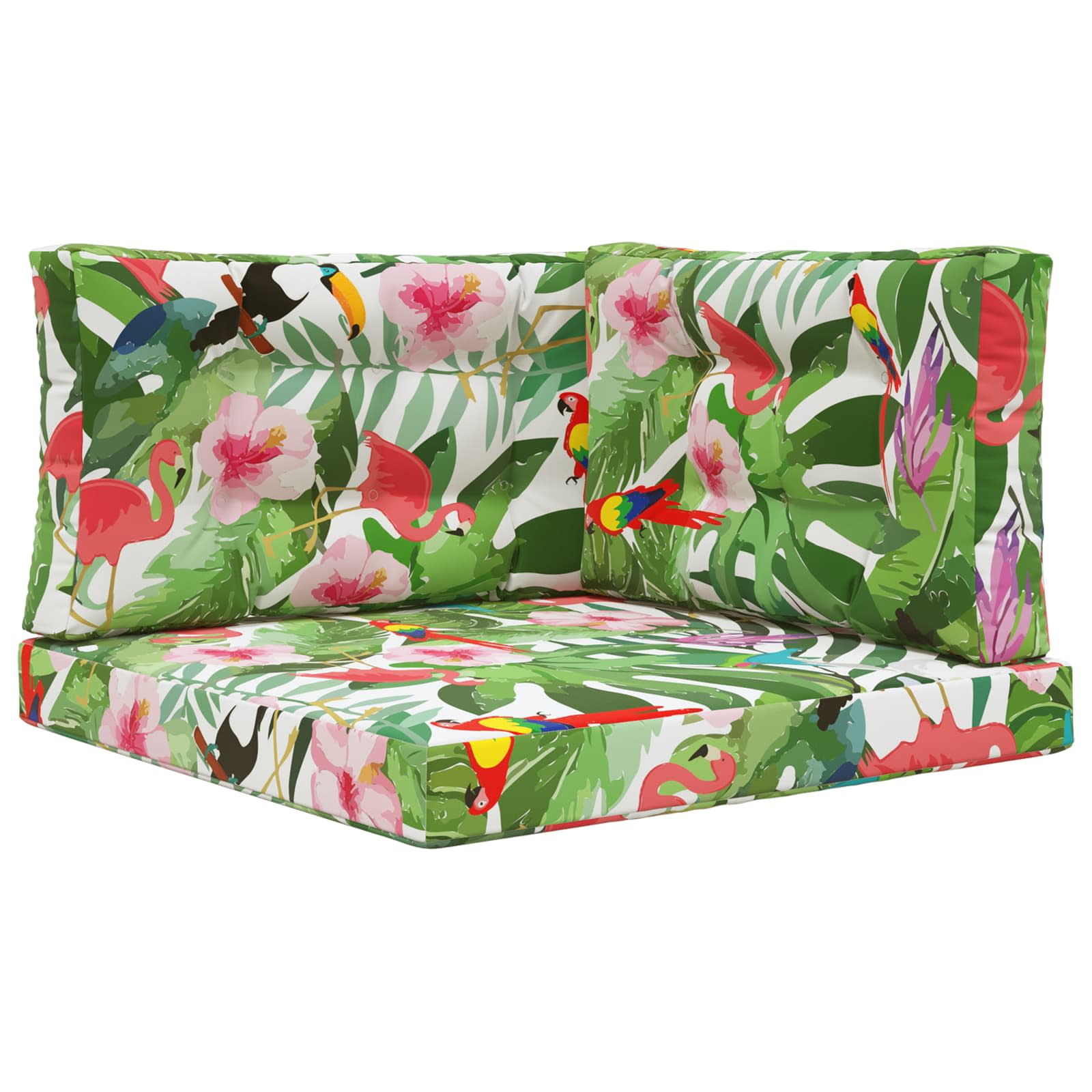 Lauko sofa pagalvėlė 3 pcs spalvingas Poliesteris
