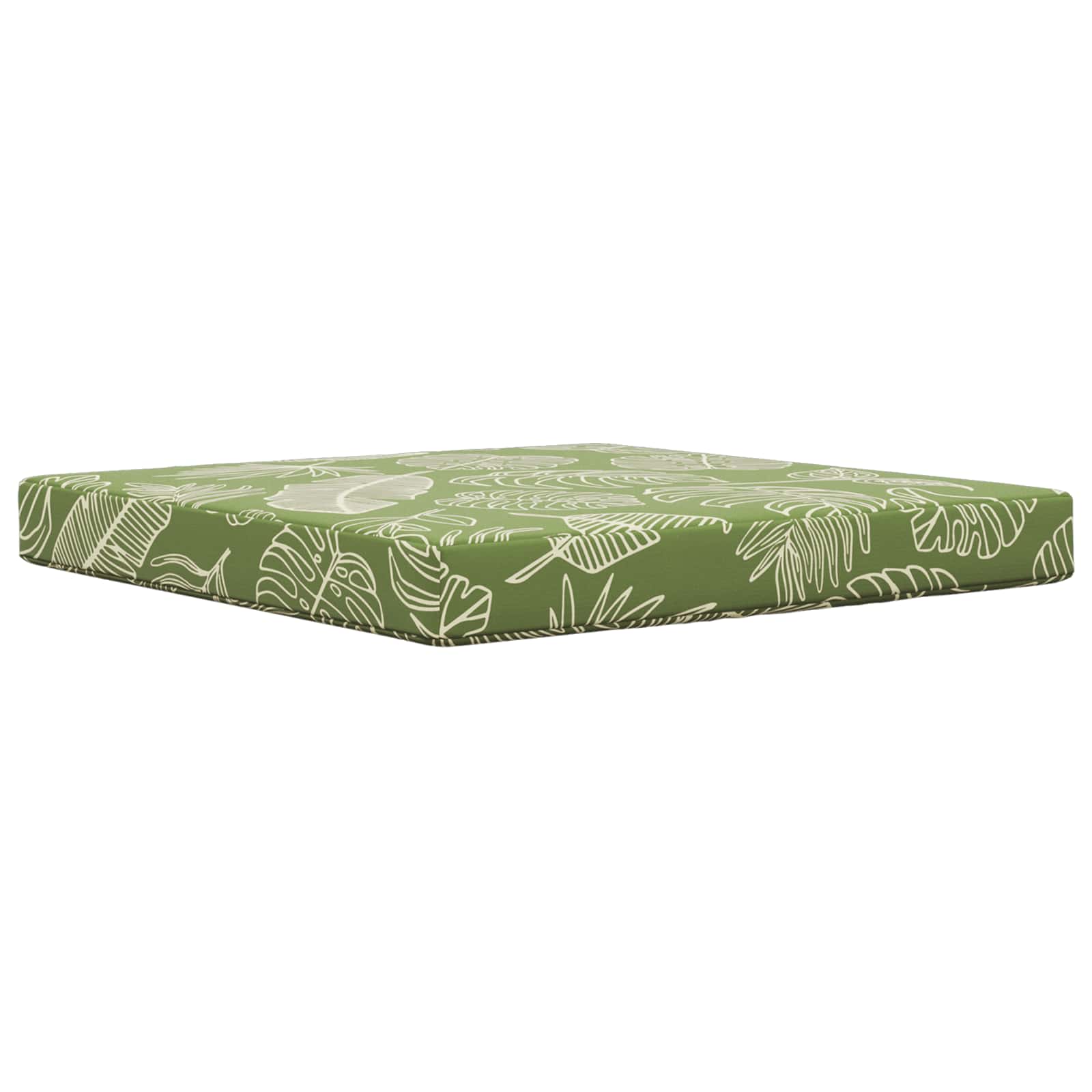 Lauko sofa pagalvėlė 3 pcs Lapų dizainas Poliesteris