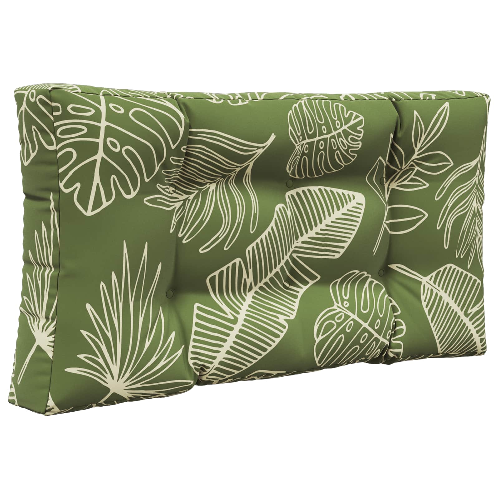 Lauko sofa pagalvėlė 3 pcs Lapų dizainas Poliesteris
