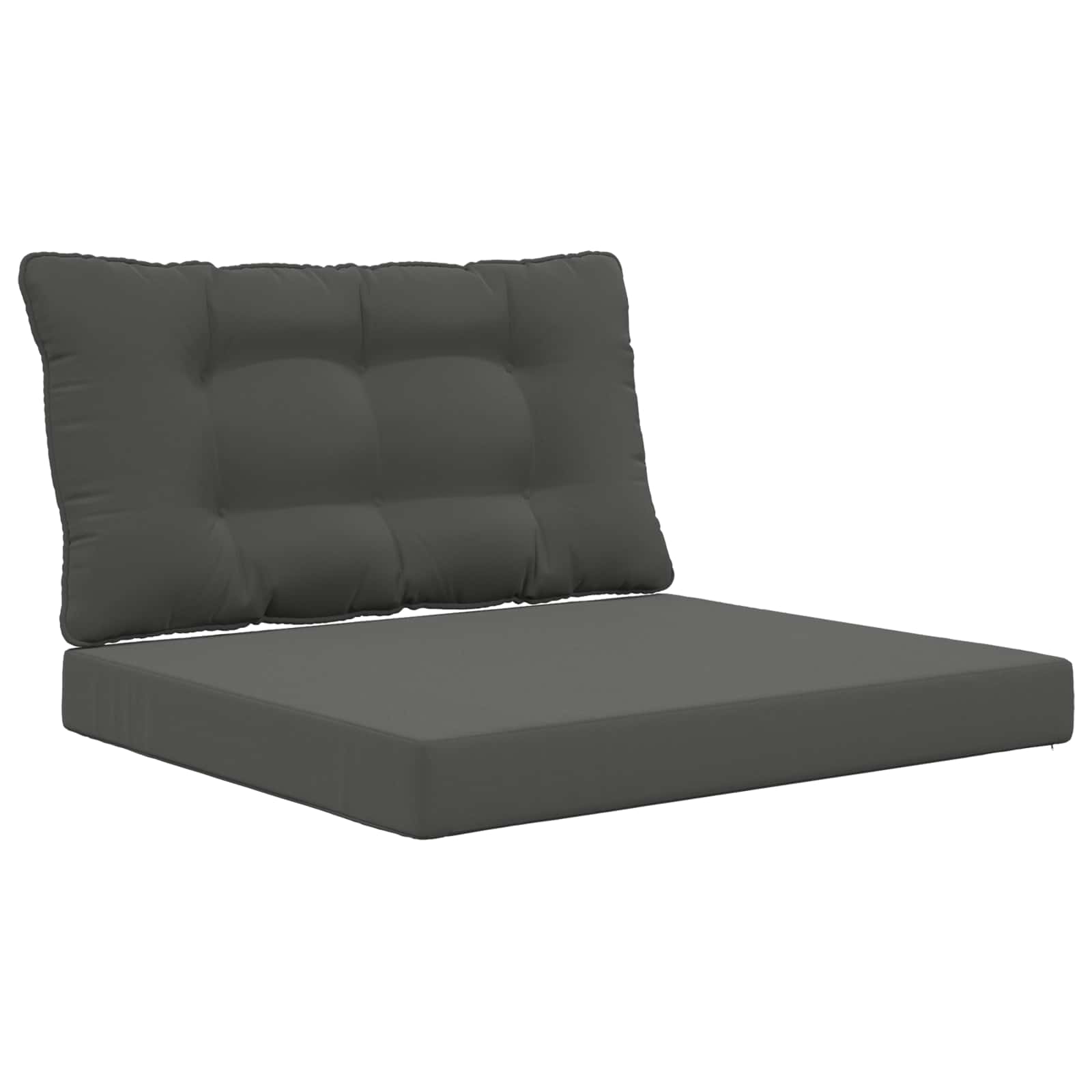 Lauko sofa pagalvėlė 2 pcs Antracitas Poliesteris