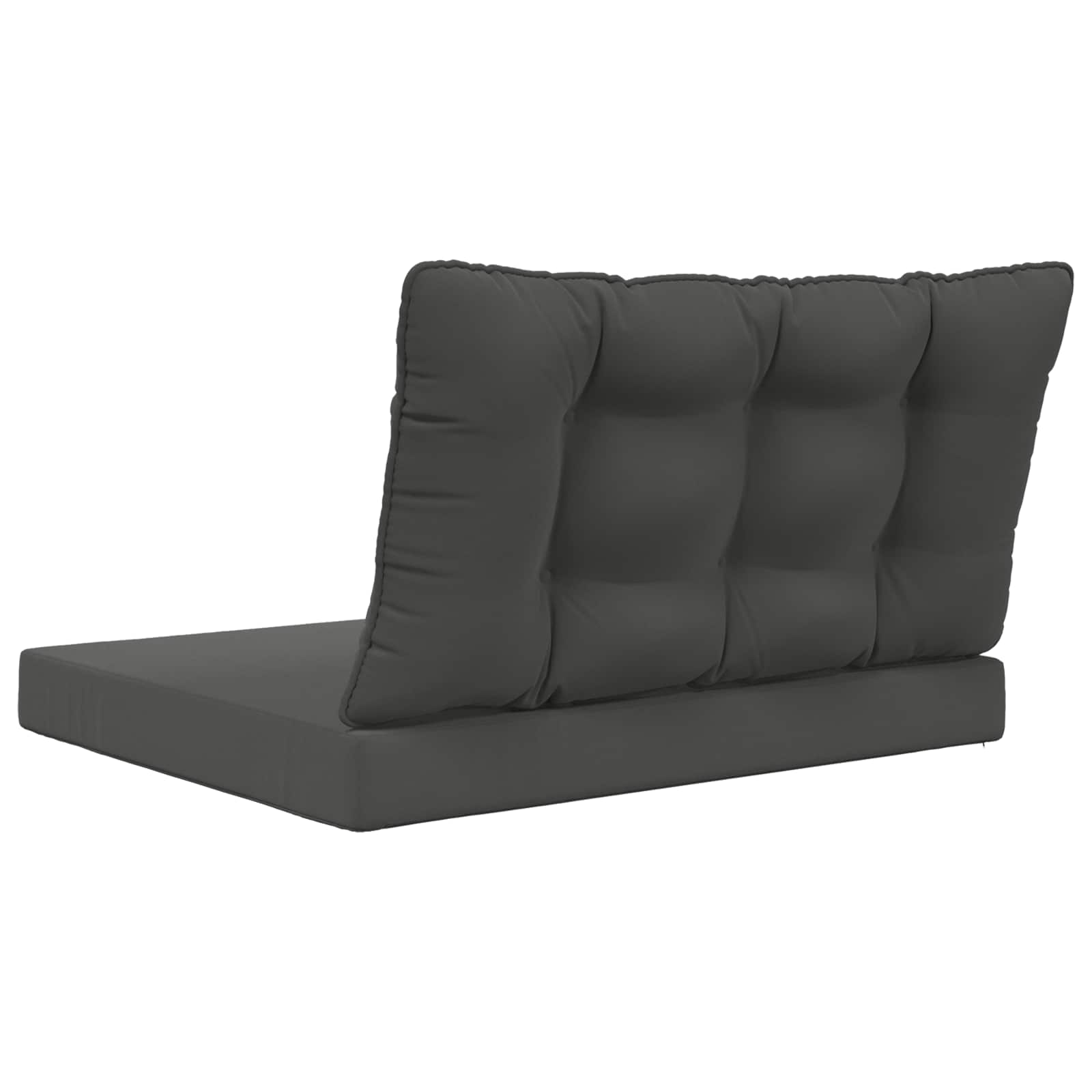 Lauko sofa pagalvėlė 2 pcs Antracitas Poliesteris