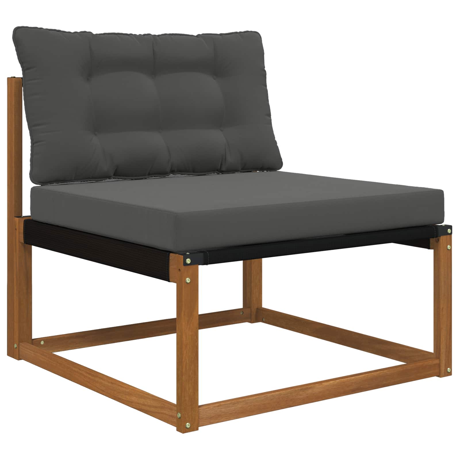 Lauko sofa pagalvėlė 2 pcs Antracitas Poliesteris