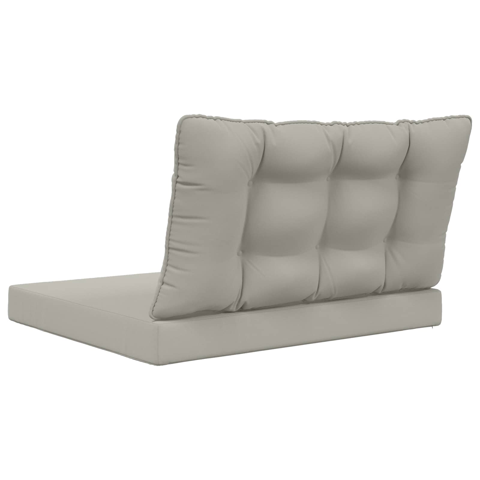 Lauko sofa pagalvėlė 2 pcs Pilka Poliesteris