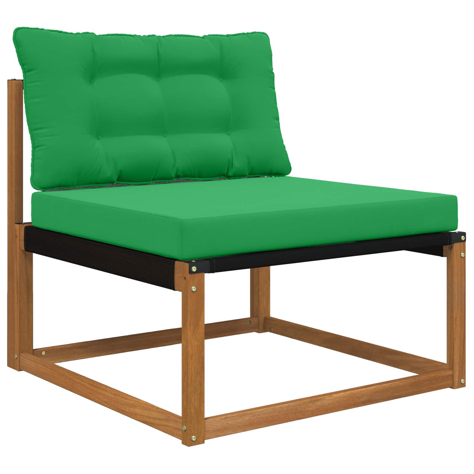 Lauko sofa pagalvėlė 2 pcs Žalia Poliesteris
