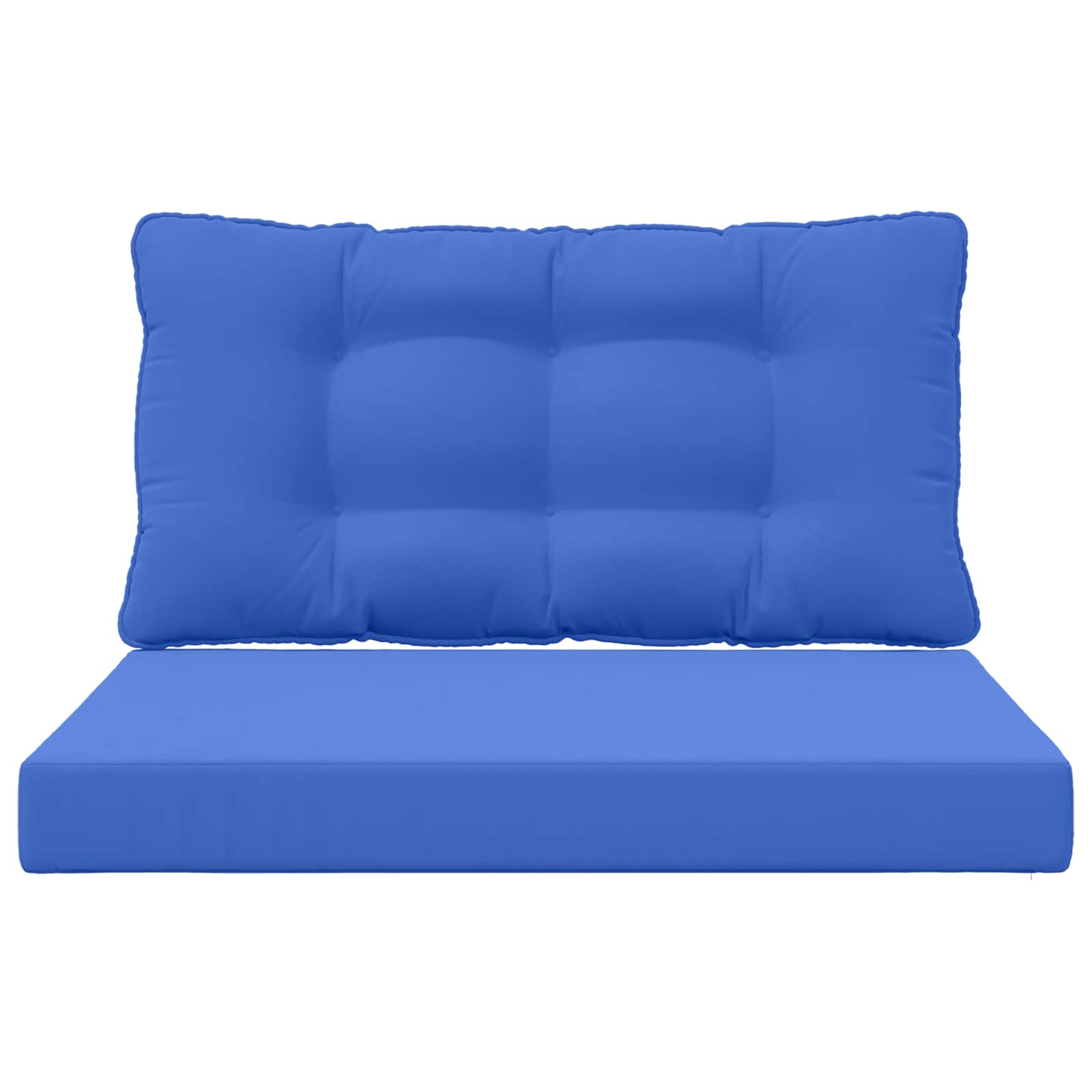 Lauko sofa pagalvėlė 2 pcs Karališka mėlyna Poliesteris