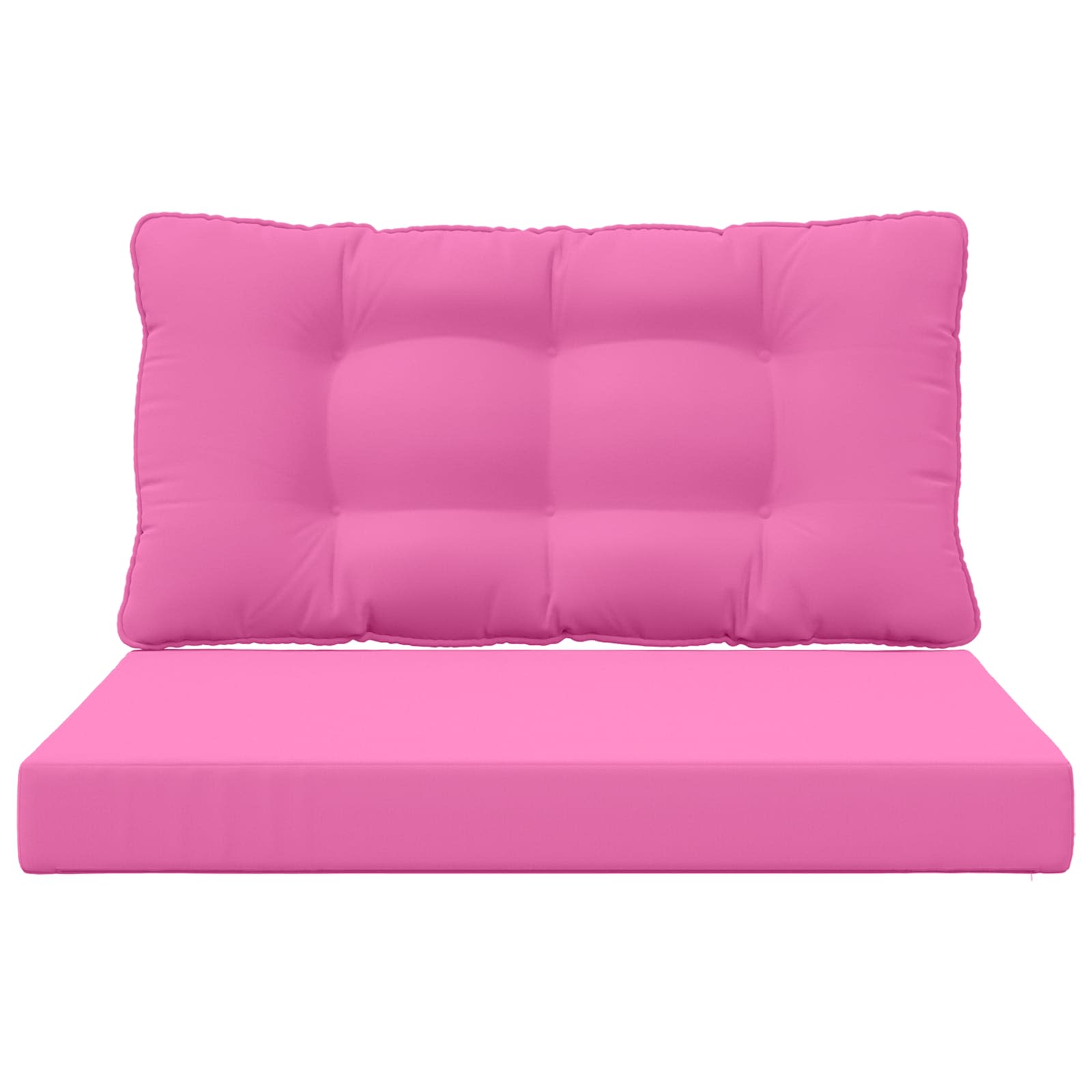Lauko sofa pagalvėlė 2 pcs Rožinė Poliesteris