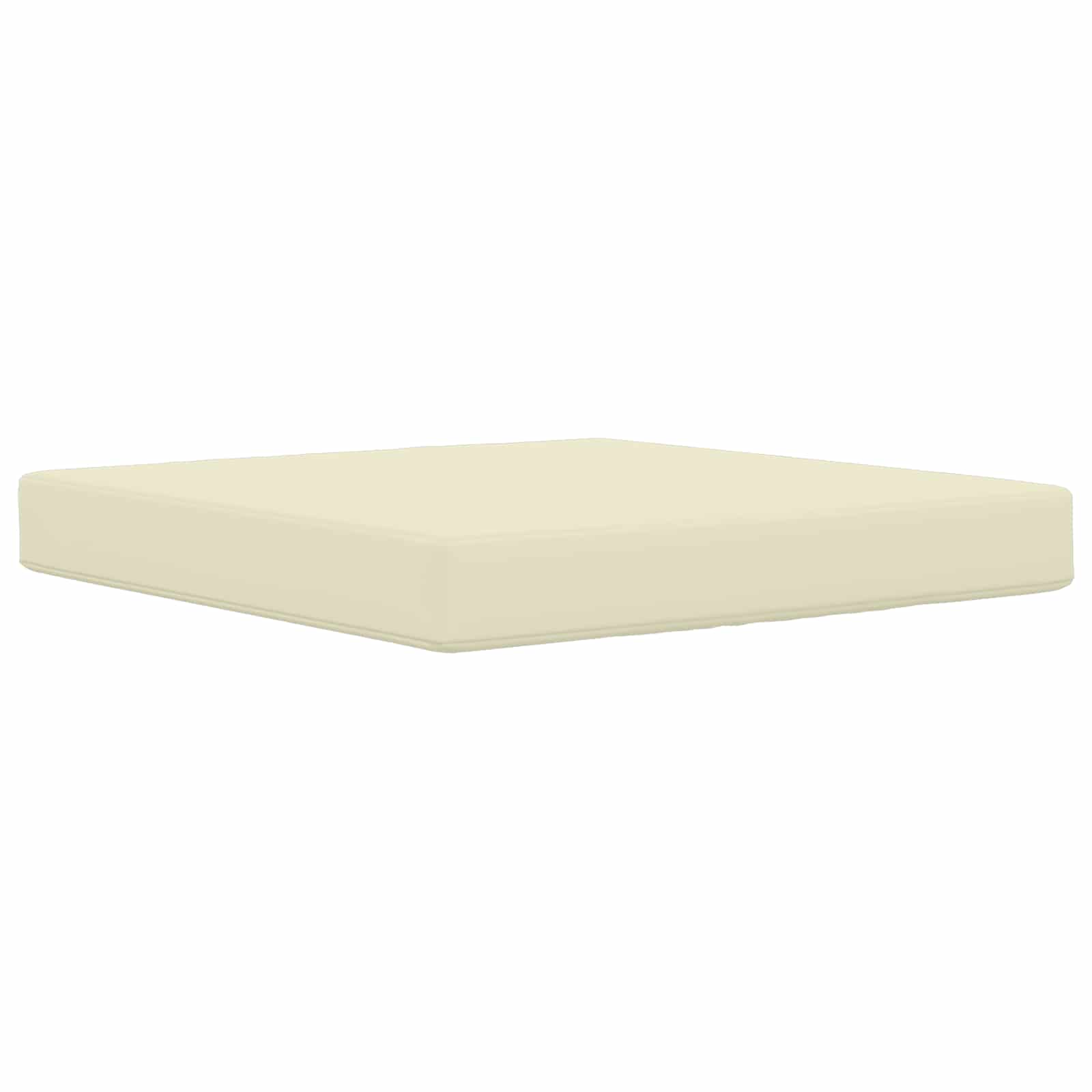 Lauko sofa pagalvėlė 3 pcs Kreminė Poliesteris