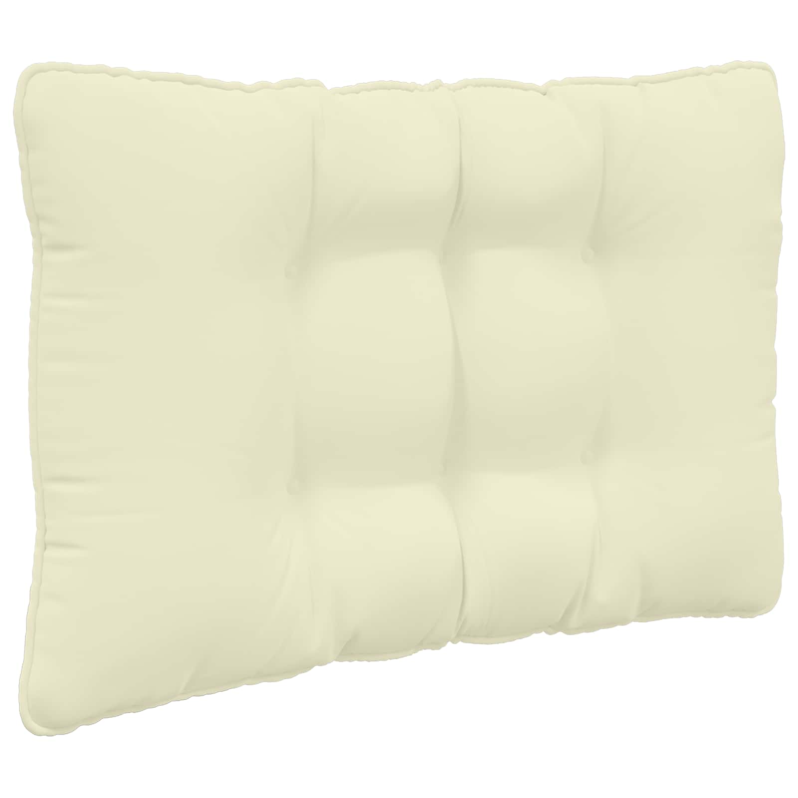 Lauko sofa pagalvėlė 3 pcs Kreminė Poliesteris
