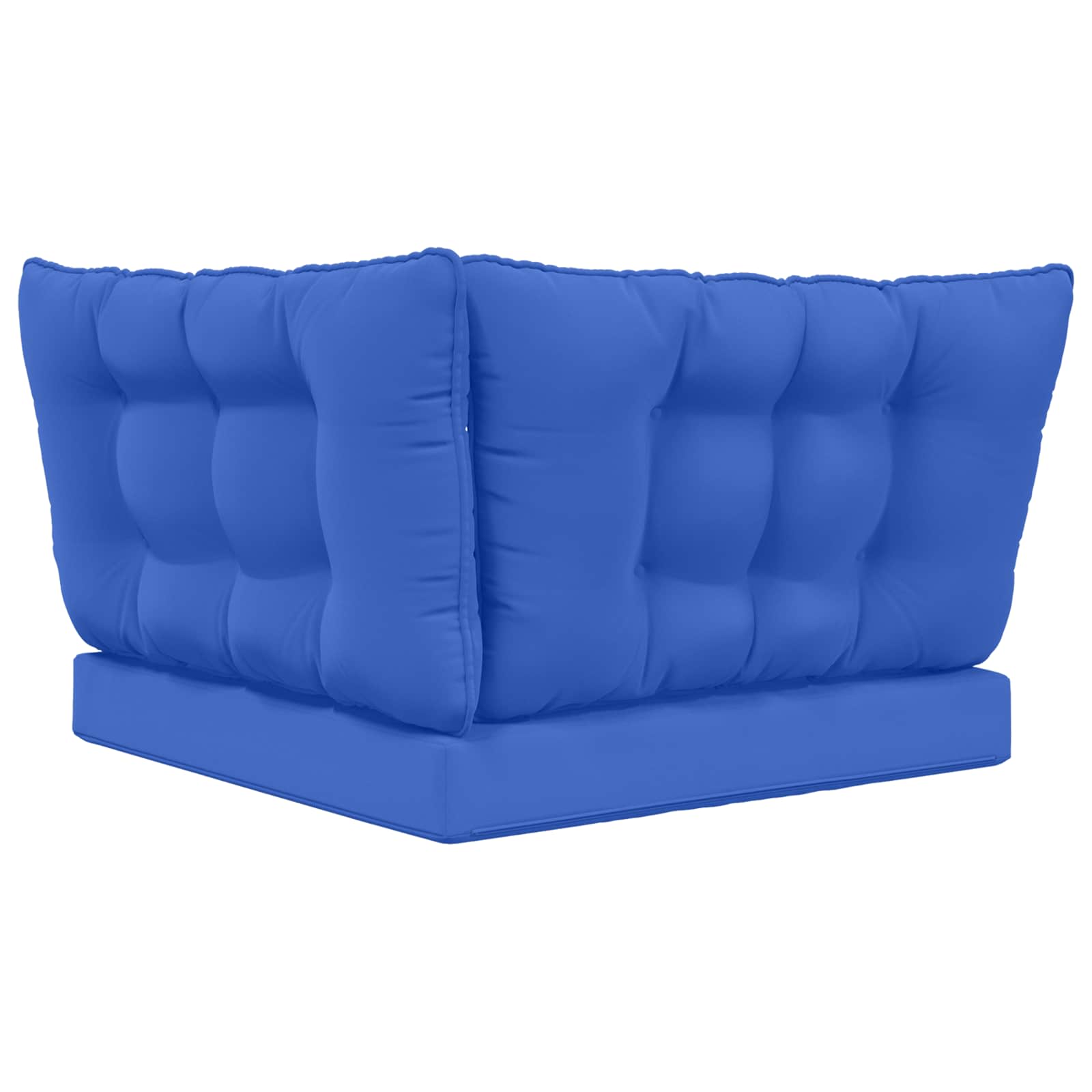 Lauko sofa pagalvėlė 3 pcs Karališka mėlyna Poliesteris