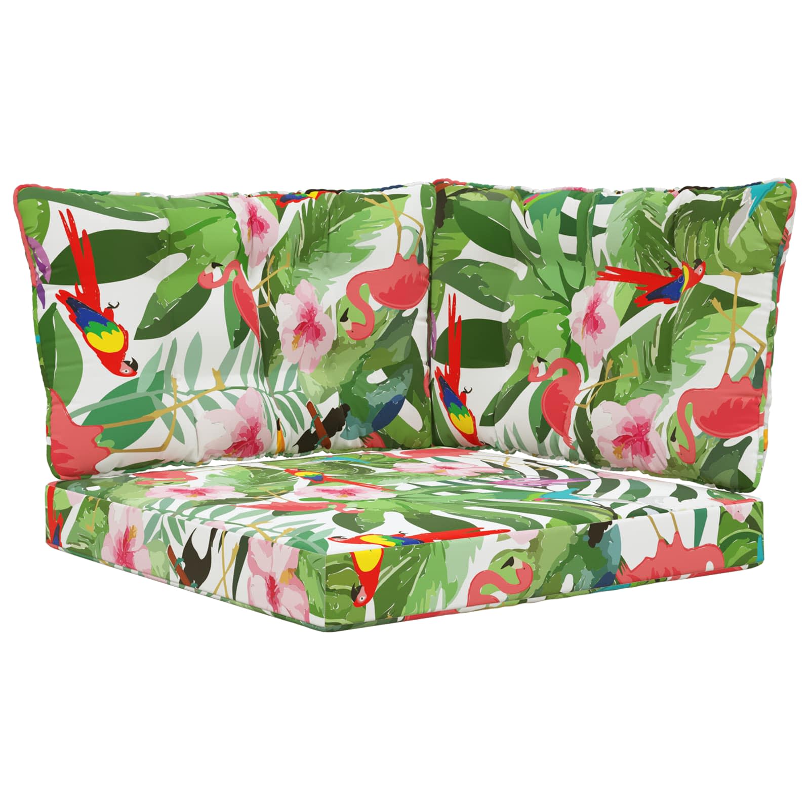 Lauko sofa pagalvėlė 3 pcs spalvingas Poliesteris