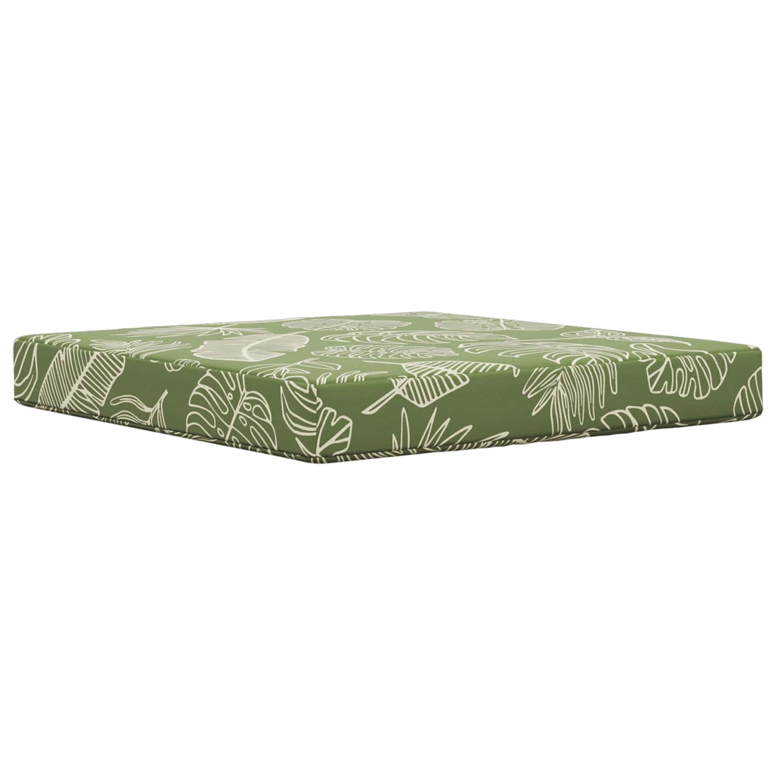 Lauko sofa pagalvėlė 3 pcs Lapų dizainas Poliesteris